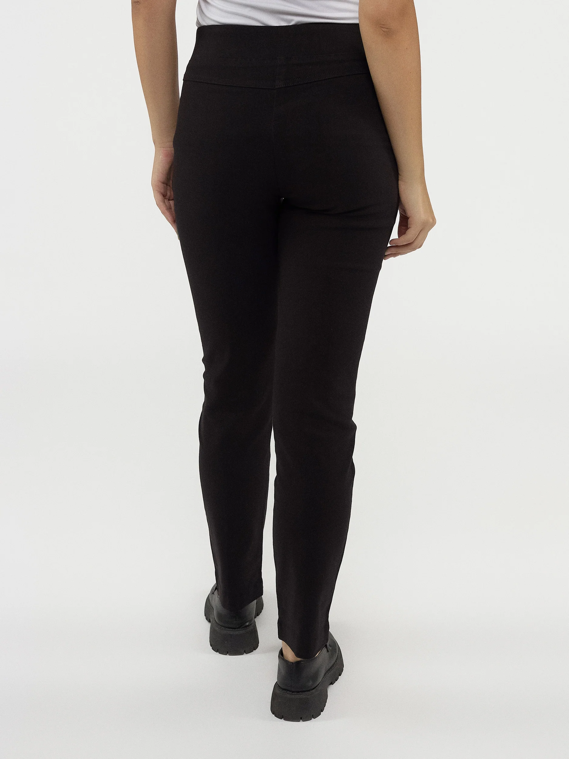 Pantalon étroit semi-ajusté à enfiler - Image 3