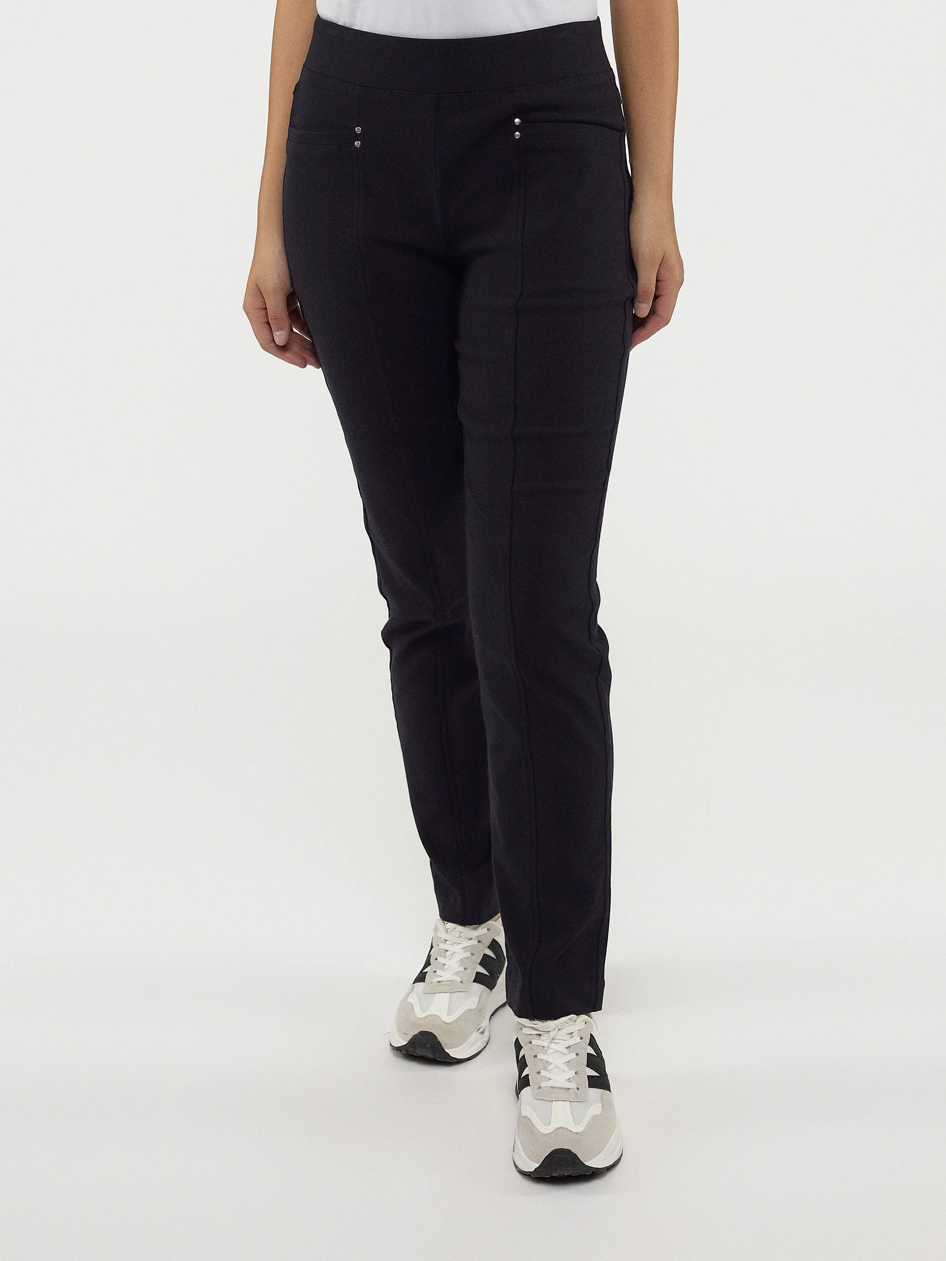 Pantalon étroit semi-ajusté à enfiler - Image 5