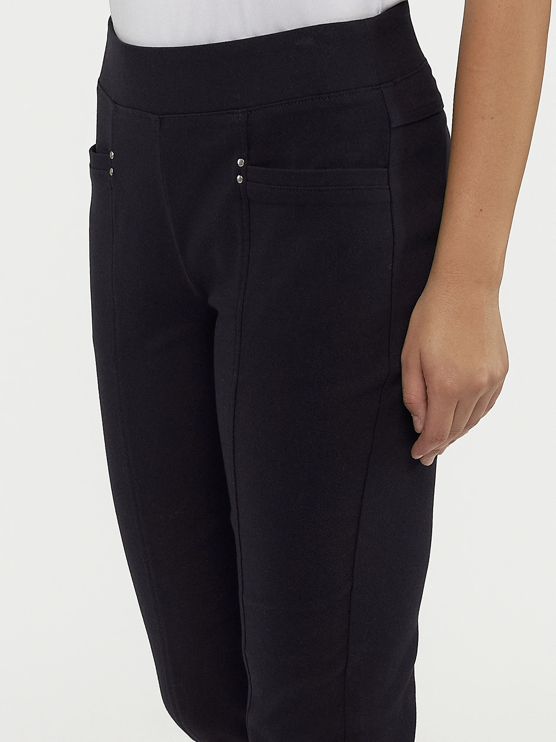 Pantalon étroit semi-ajusté à enfiler - Image 6