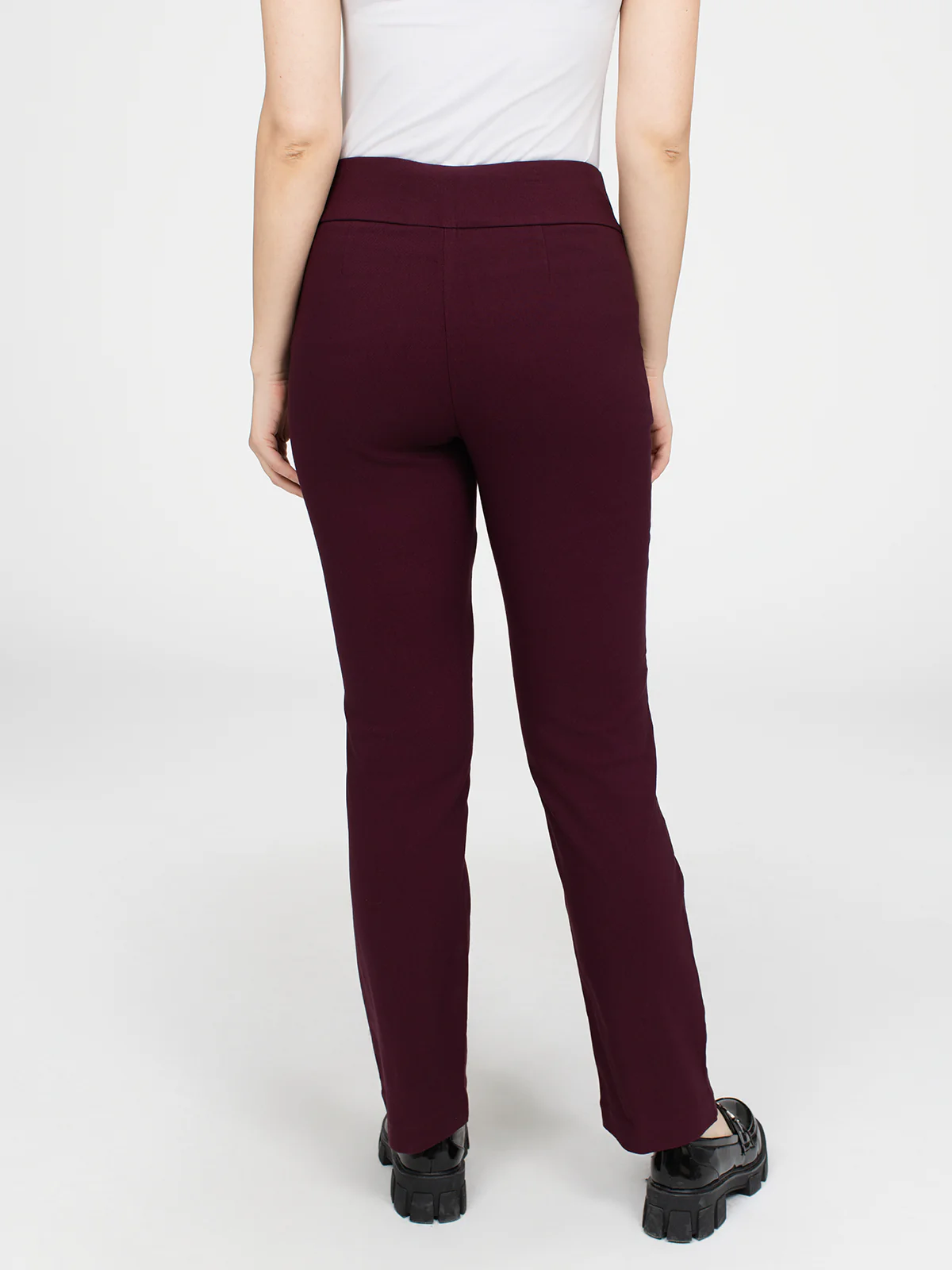 Pantalon étroit semi-ajusté à enfiler - Image 11