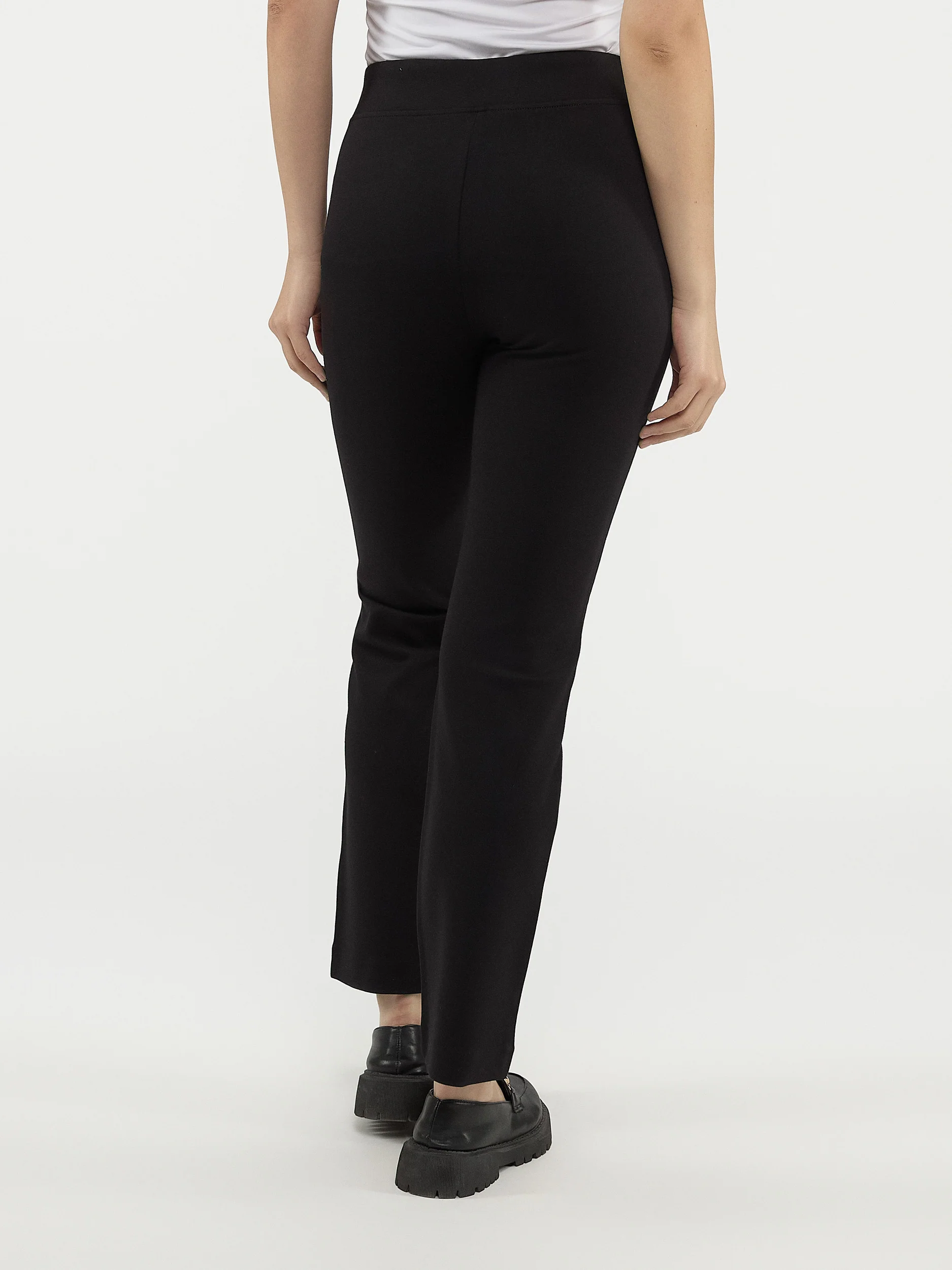 Pantalon habillé droit décontracté à enfiler - Petite - Image 3