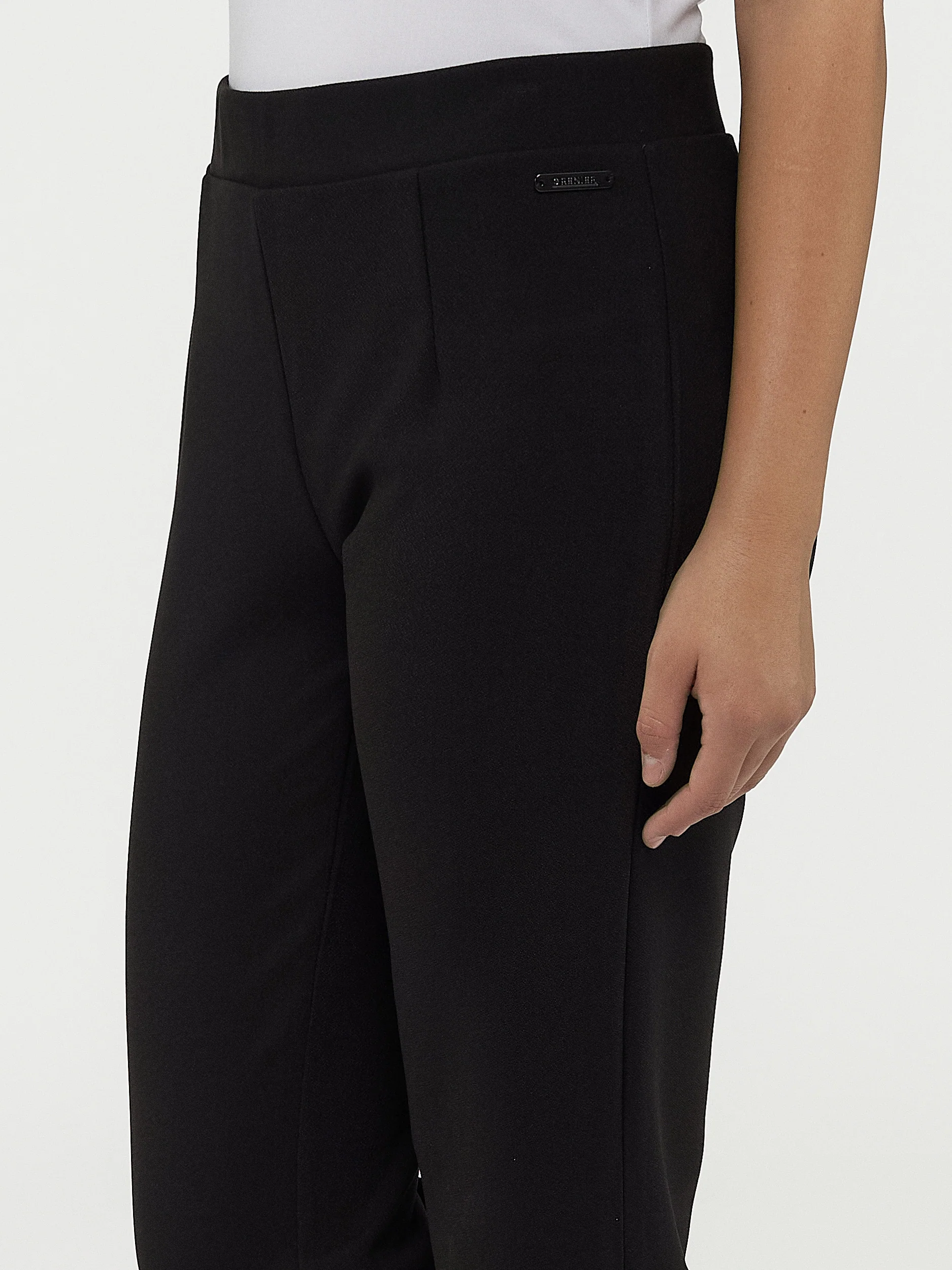 Pantalon habillé droit semi-ajusté à enfiler - Image 2