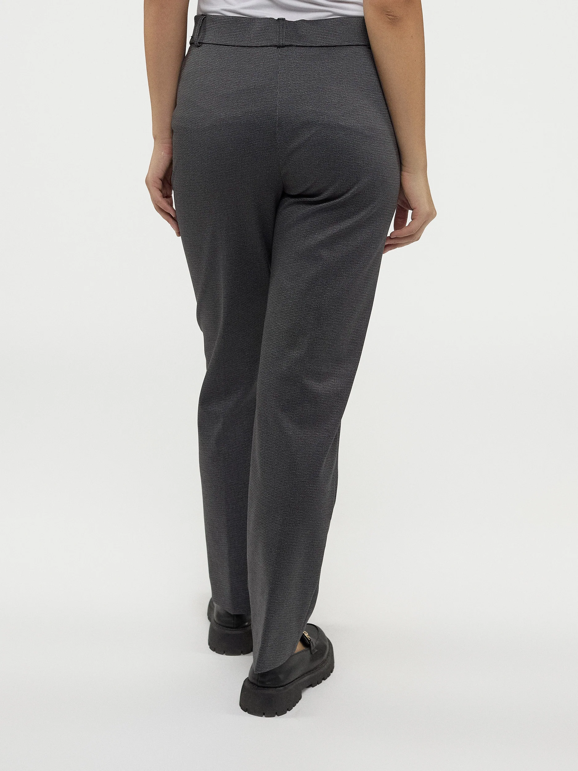 Pantalon habillé droit semi-ajusté à enfiler - Image 3