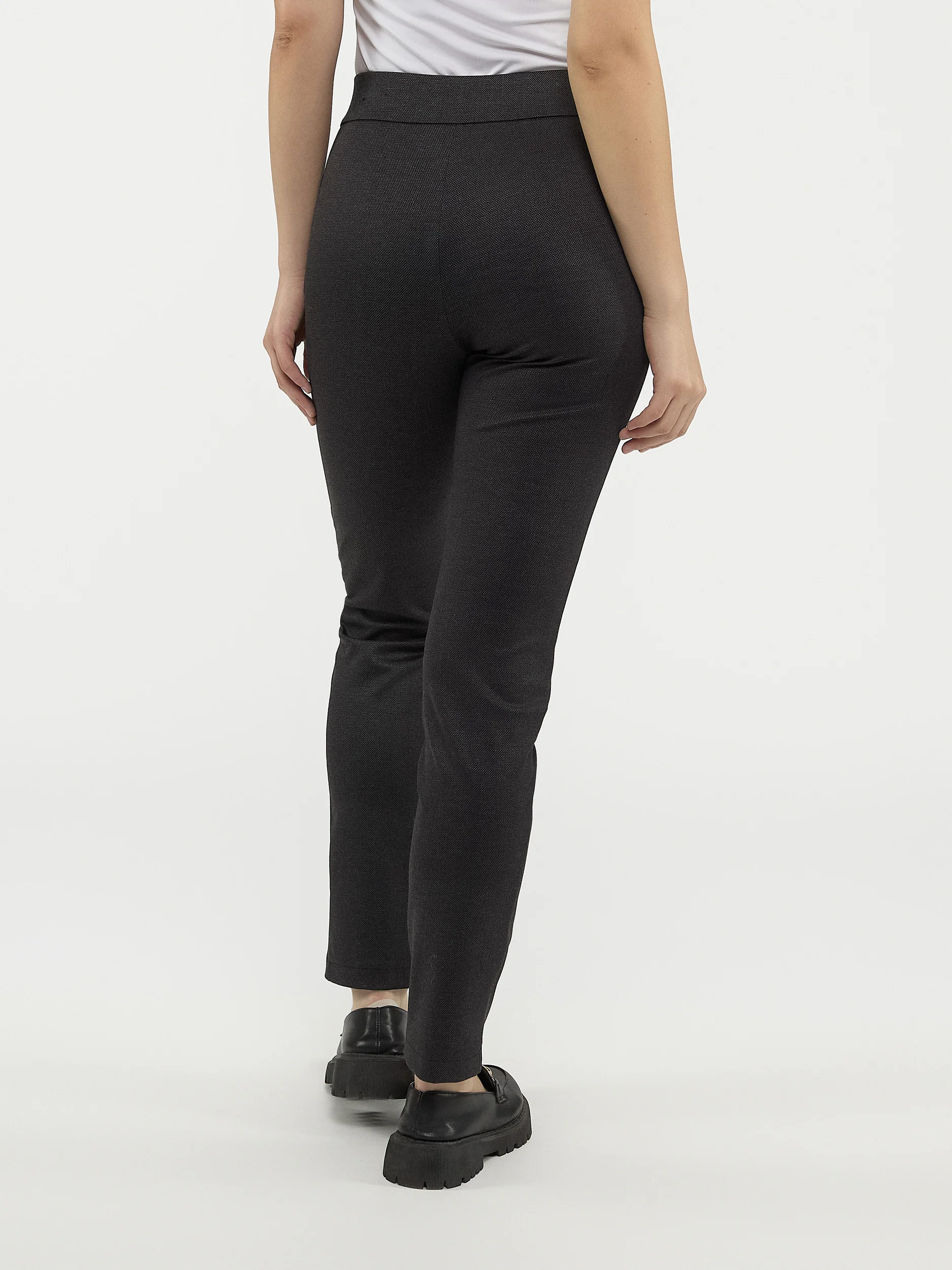 Pantalon habillé étroit semi-ajusté à enfiler - Image 3