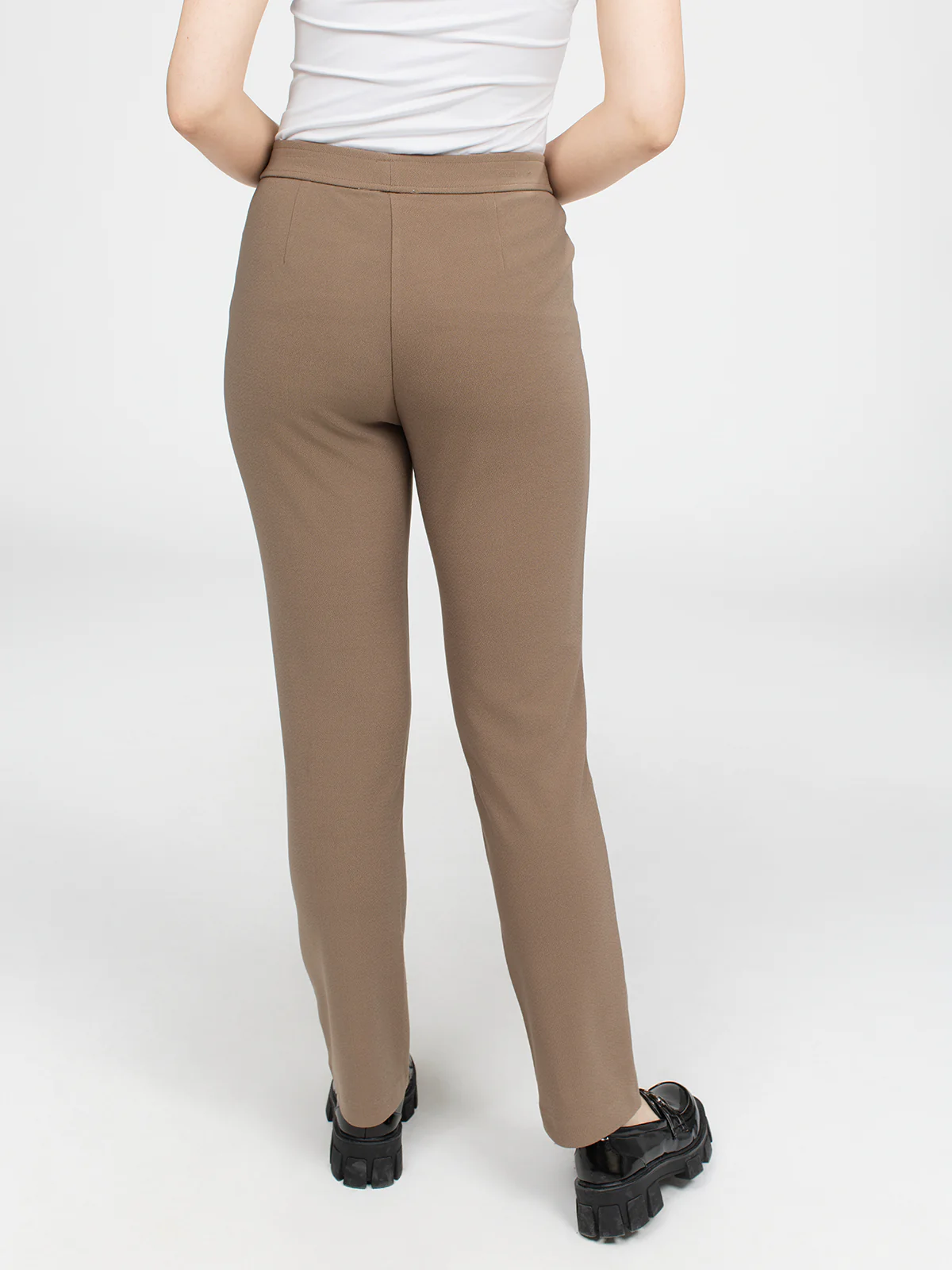 Pantalon habillé étroit semi-ajusté à enfiler - Image 7