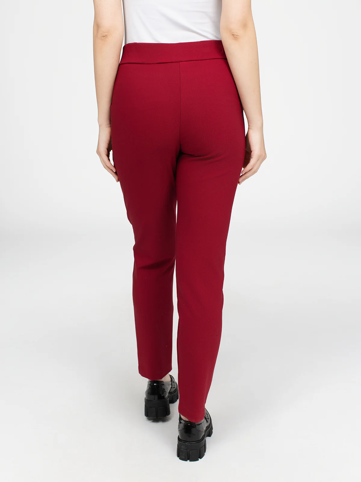 Pantalon habillé étroit semi-ajusté à enfiler - Image 22