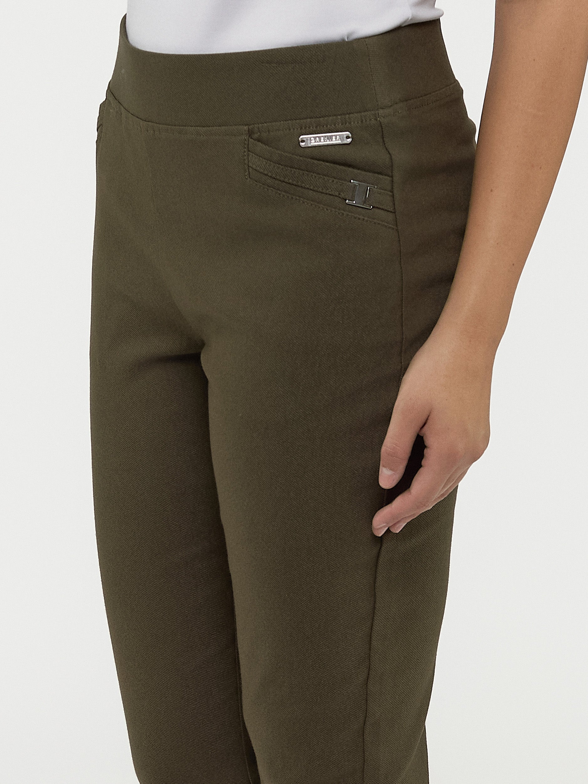 Pantalon habillé étroit semi-ajusté à enfiler - Petite - Image 18