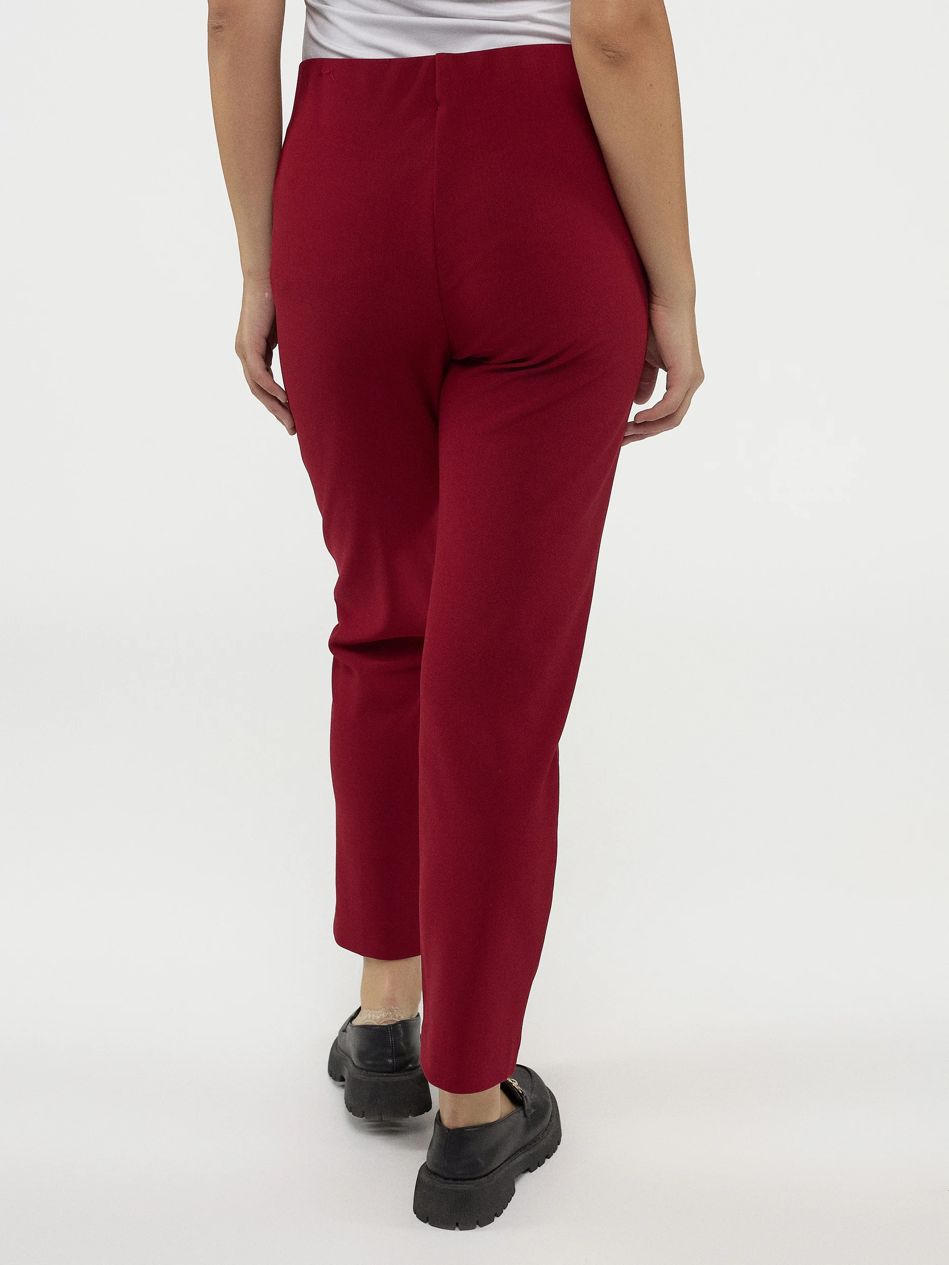 Pantalon habillé étroit semi-ajusté à enfiler - Petite - Image 11