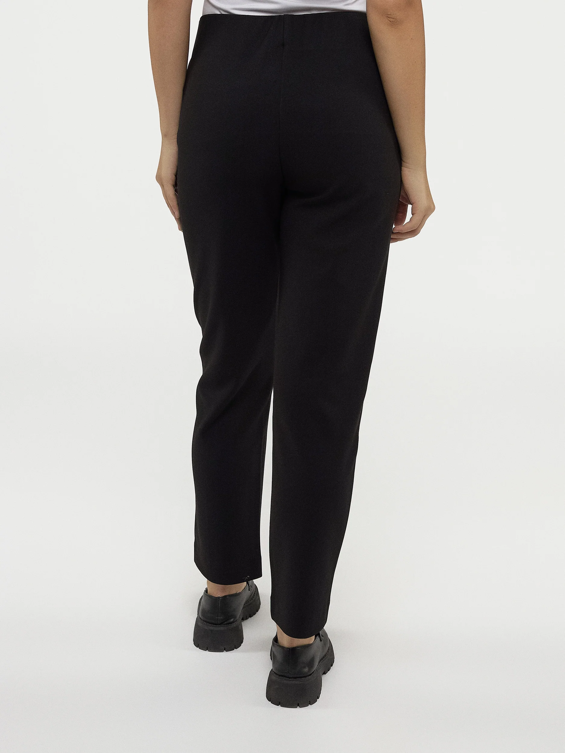 Pantalon habillé étroit semi-ajusté à enfiler - Petite - Image 3