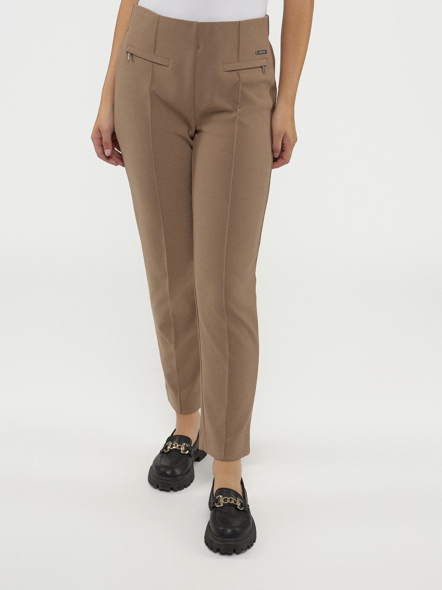 Pantalon habillé étroit semi-ajusté à enfiler - Petite - Image 5