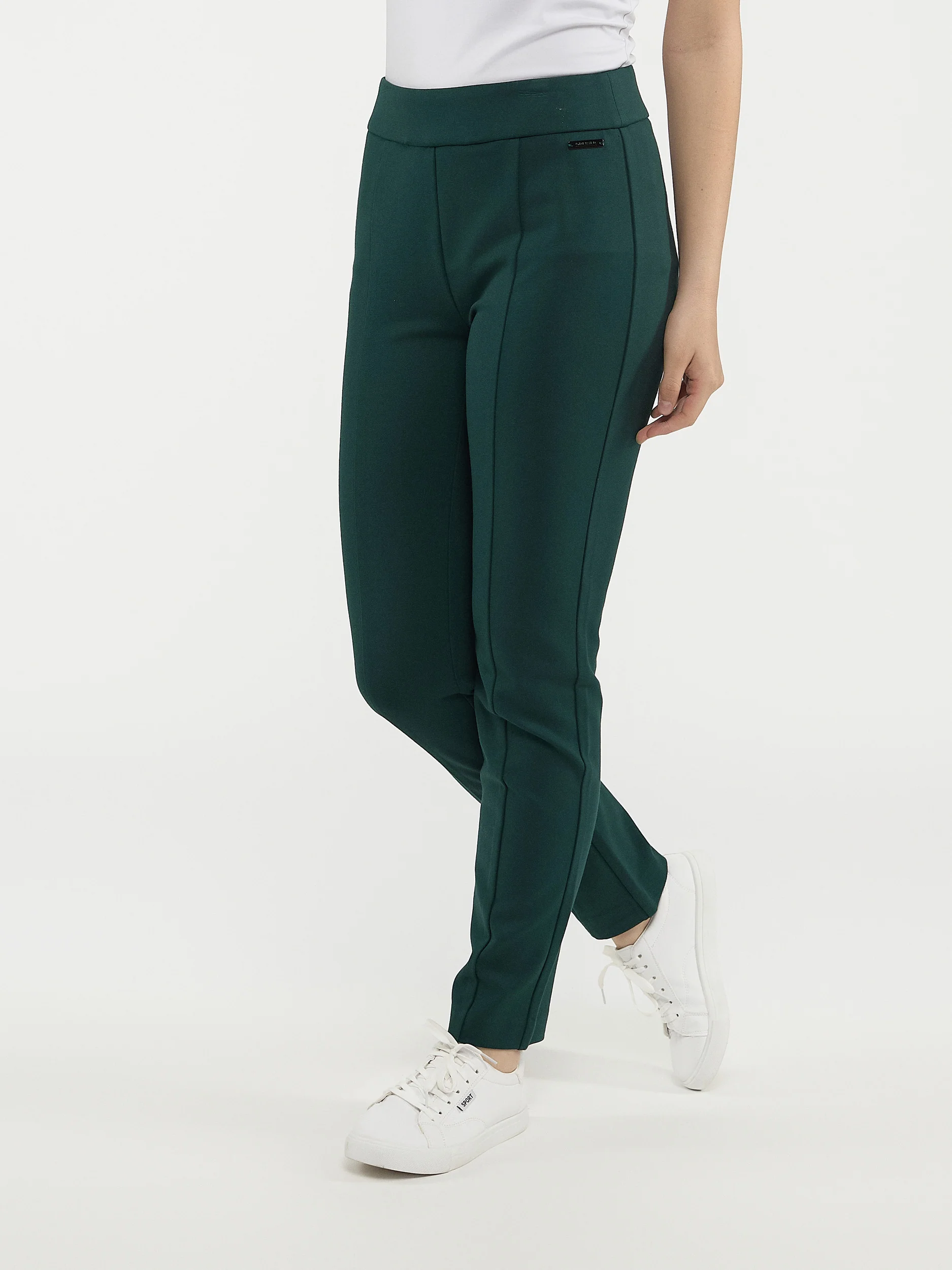 Pantalon habillé étroit semi-ajusté à enfiler - Petite - Image 10