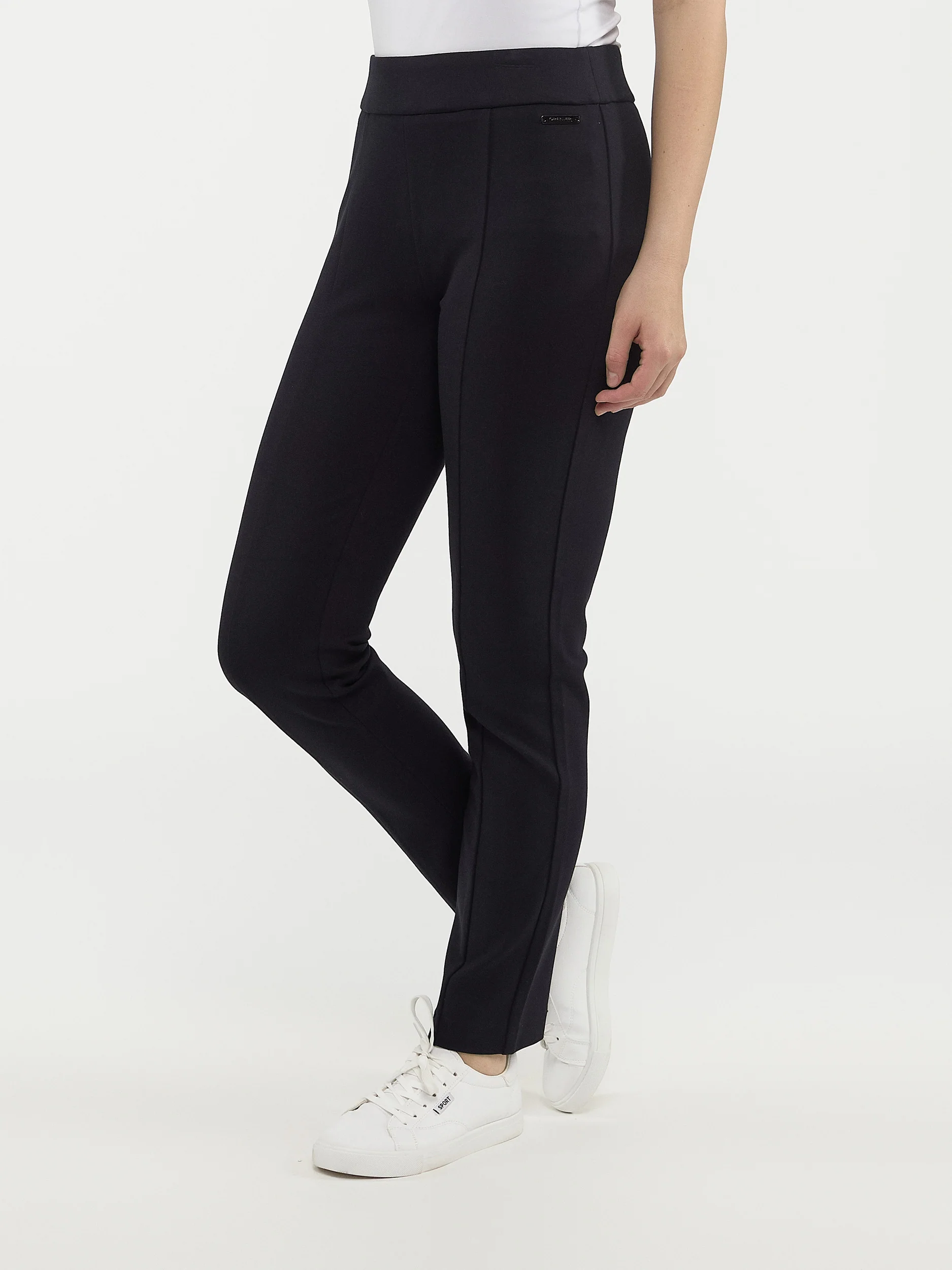 Pantalon habillé étroit semi-ajusté à enfiler - Petite - Image 22