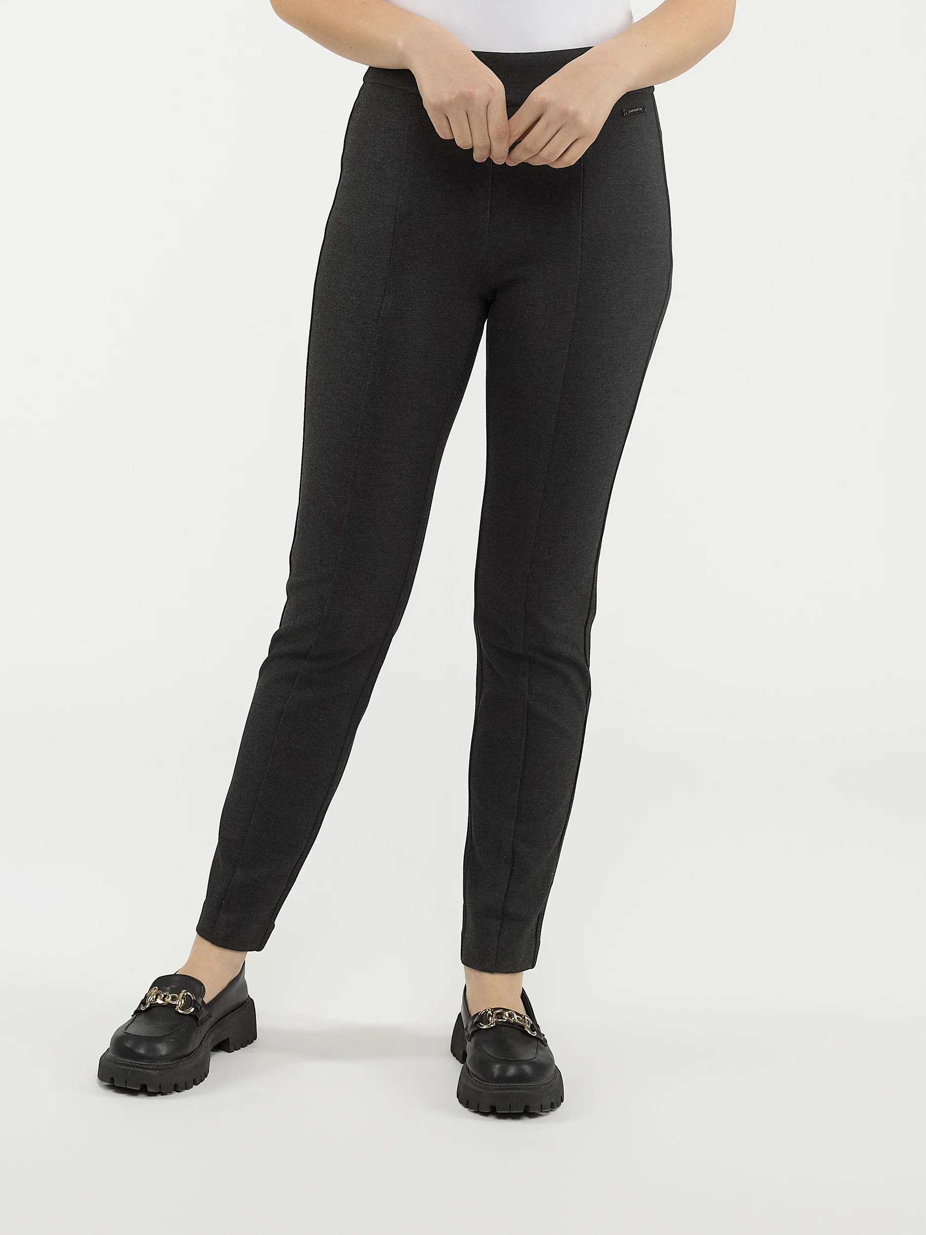 Pantalon habillé étroit semi-ajusté à enfiler - Petite - Image 5