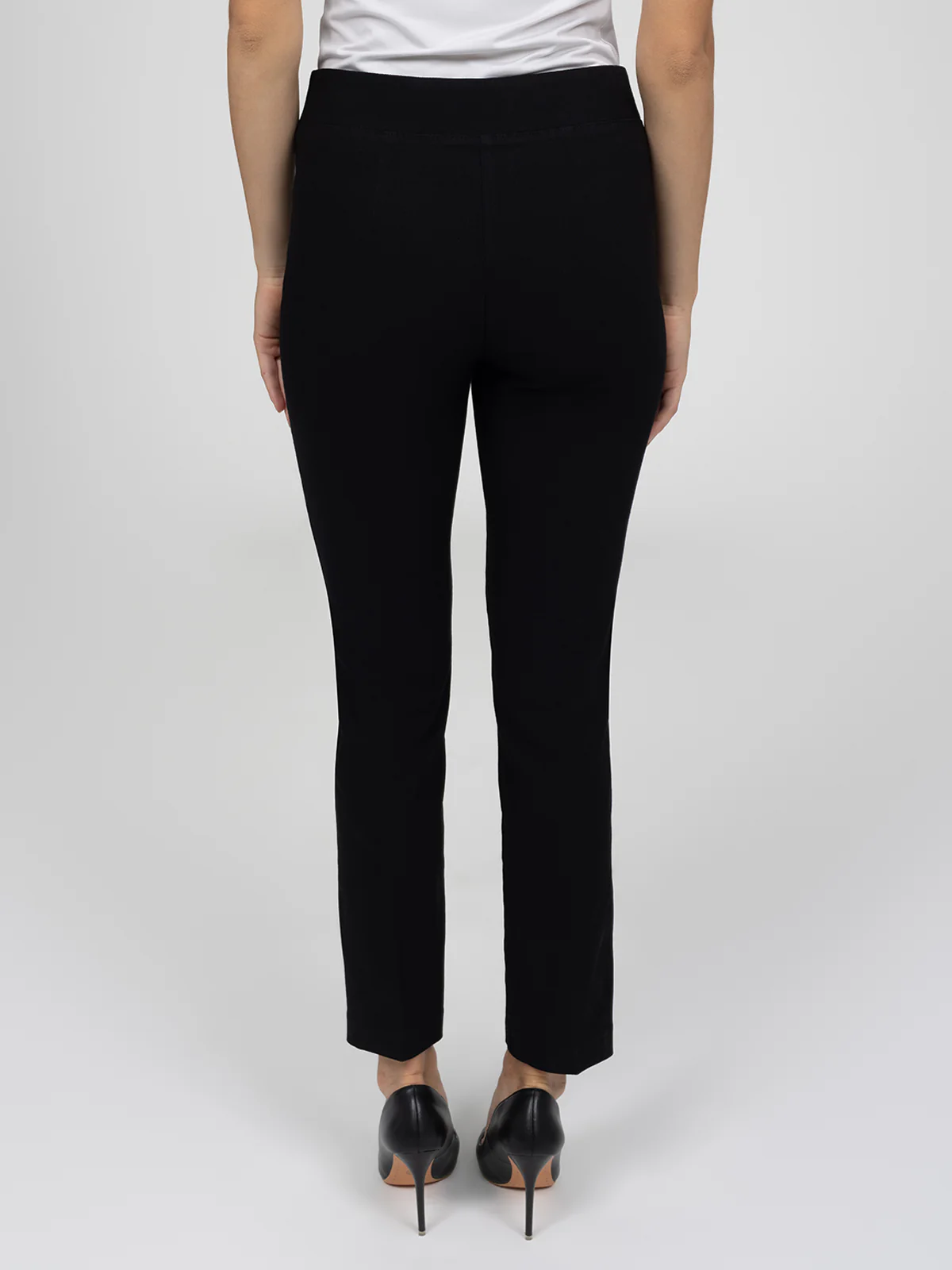Pantalon habillé étroit semi-ajusté à enfiler - Petite - Image 12