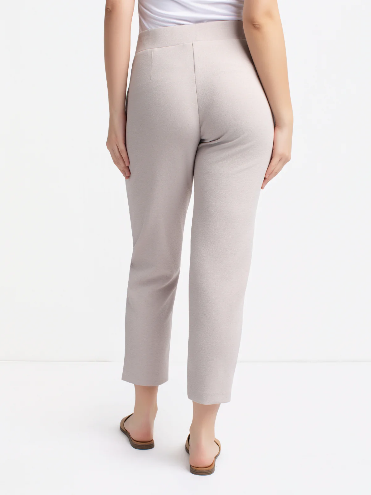 Pantalon habillé étroit semi-ajusté à enfiler - Petite - Image 10