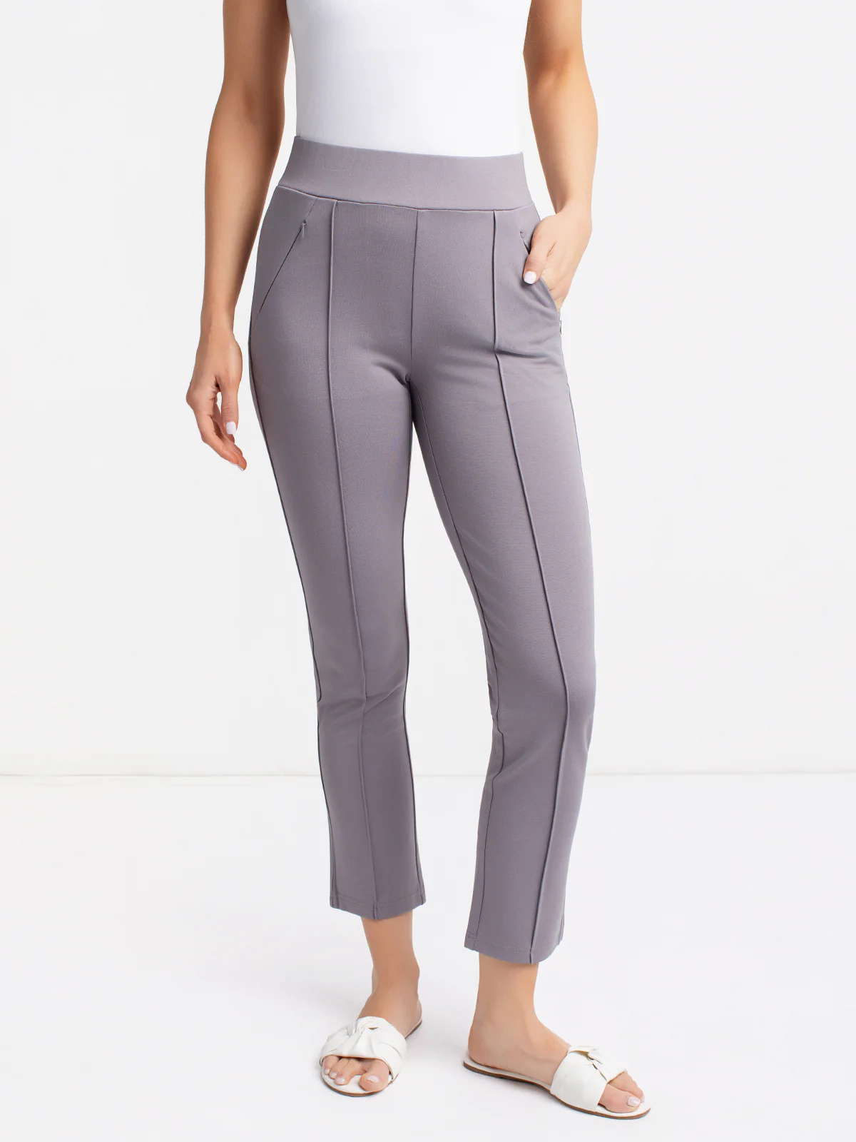 Pantalon semi-ajsuté à enfiler - Image 7
