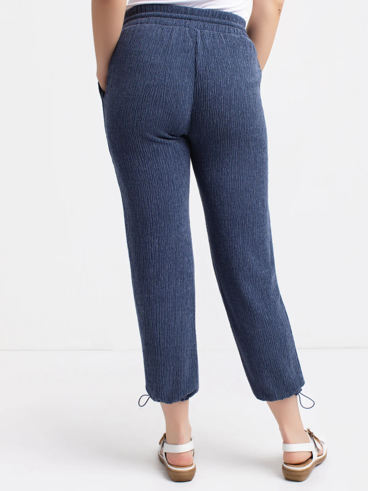 Pantalon skinny 7/8 ajusté en tricot à enfiler - Image 10