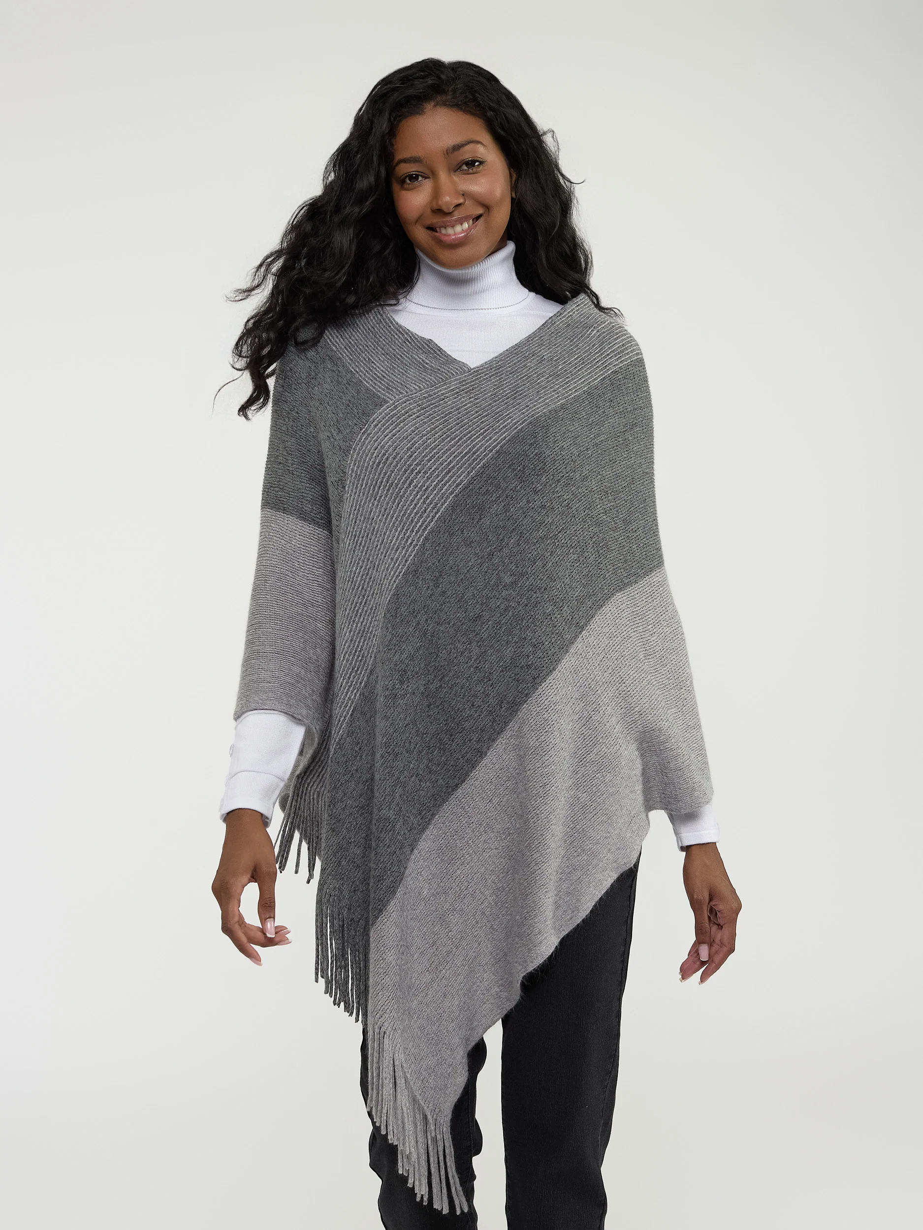 Poncho en tricot - Image 6