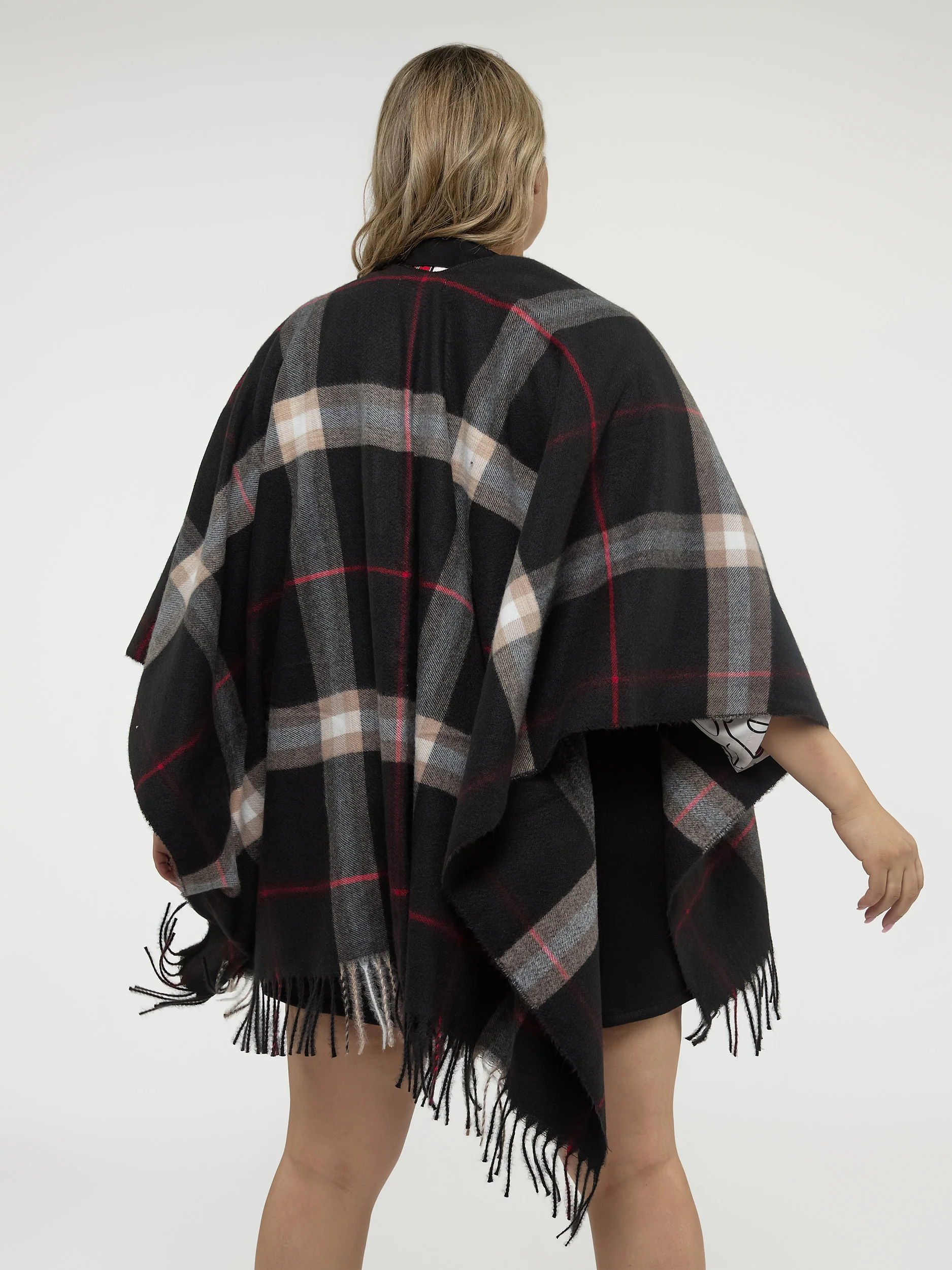Poncho en tricot - Image 3