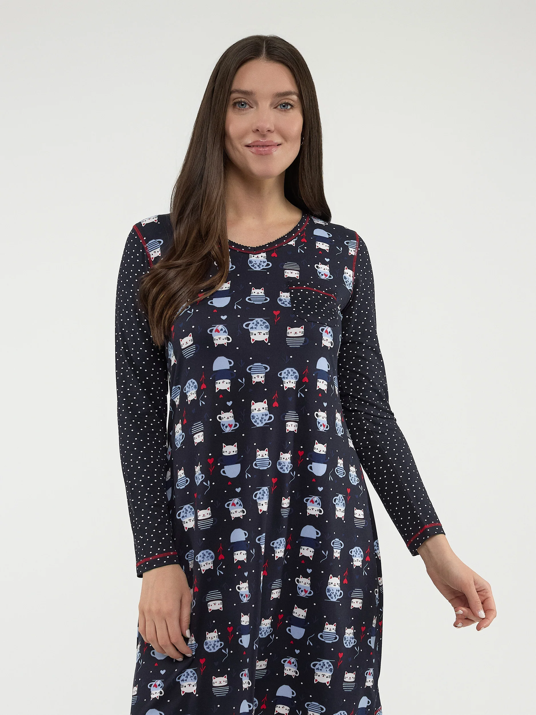 Robe de nuit courte ligne A