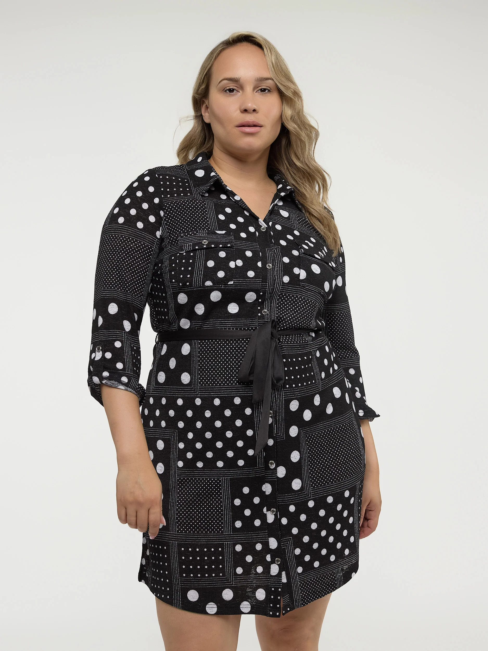Robe droite semi-ajustée en tricot - Image 6