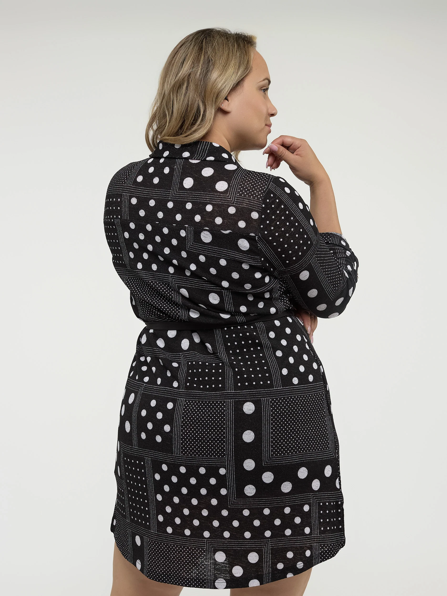 Robe droite semi-ajustée en tricot - Image 7