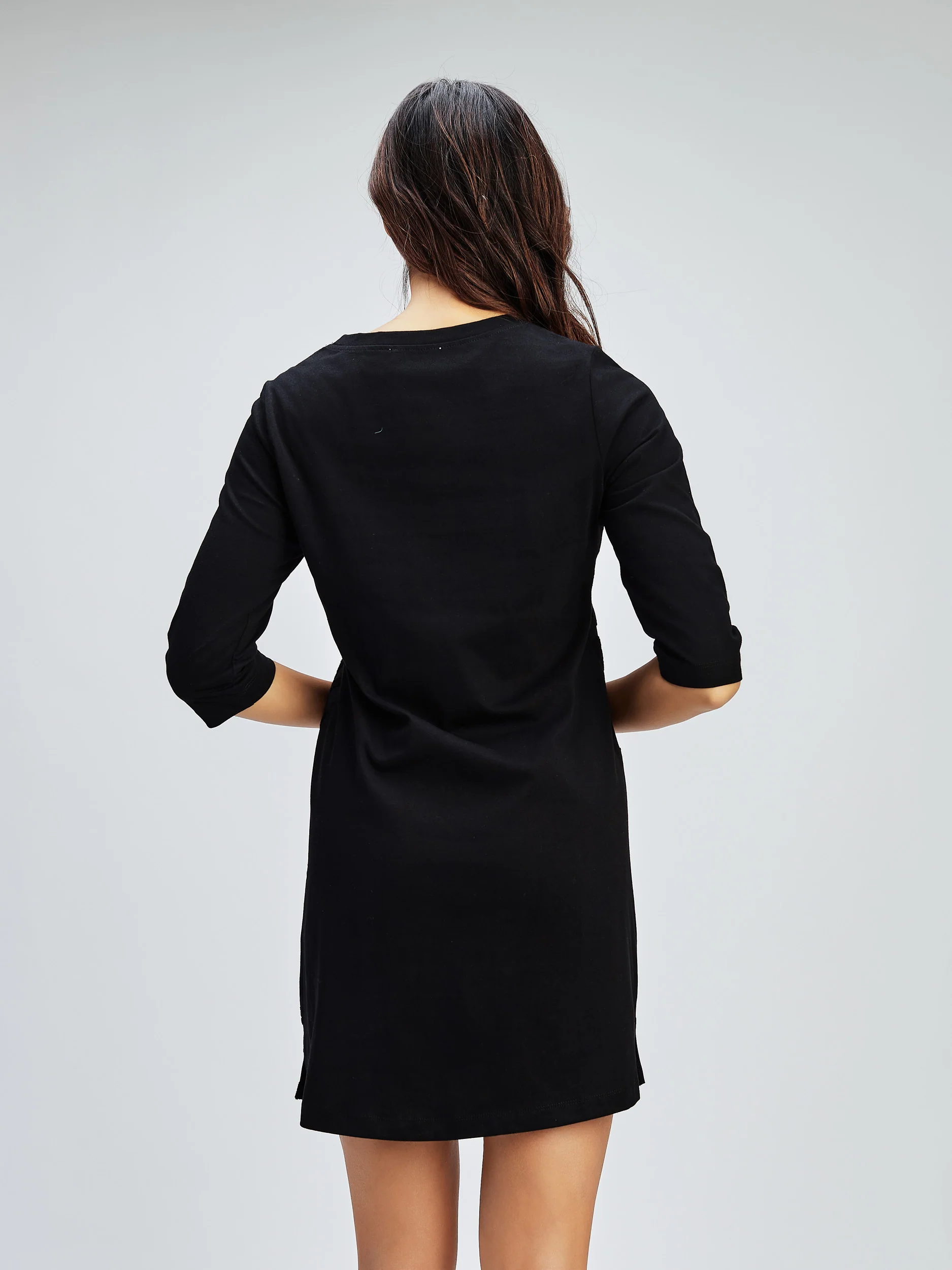 Robe midi en tricot - Image 3