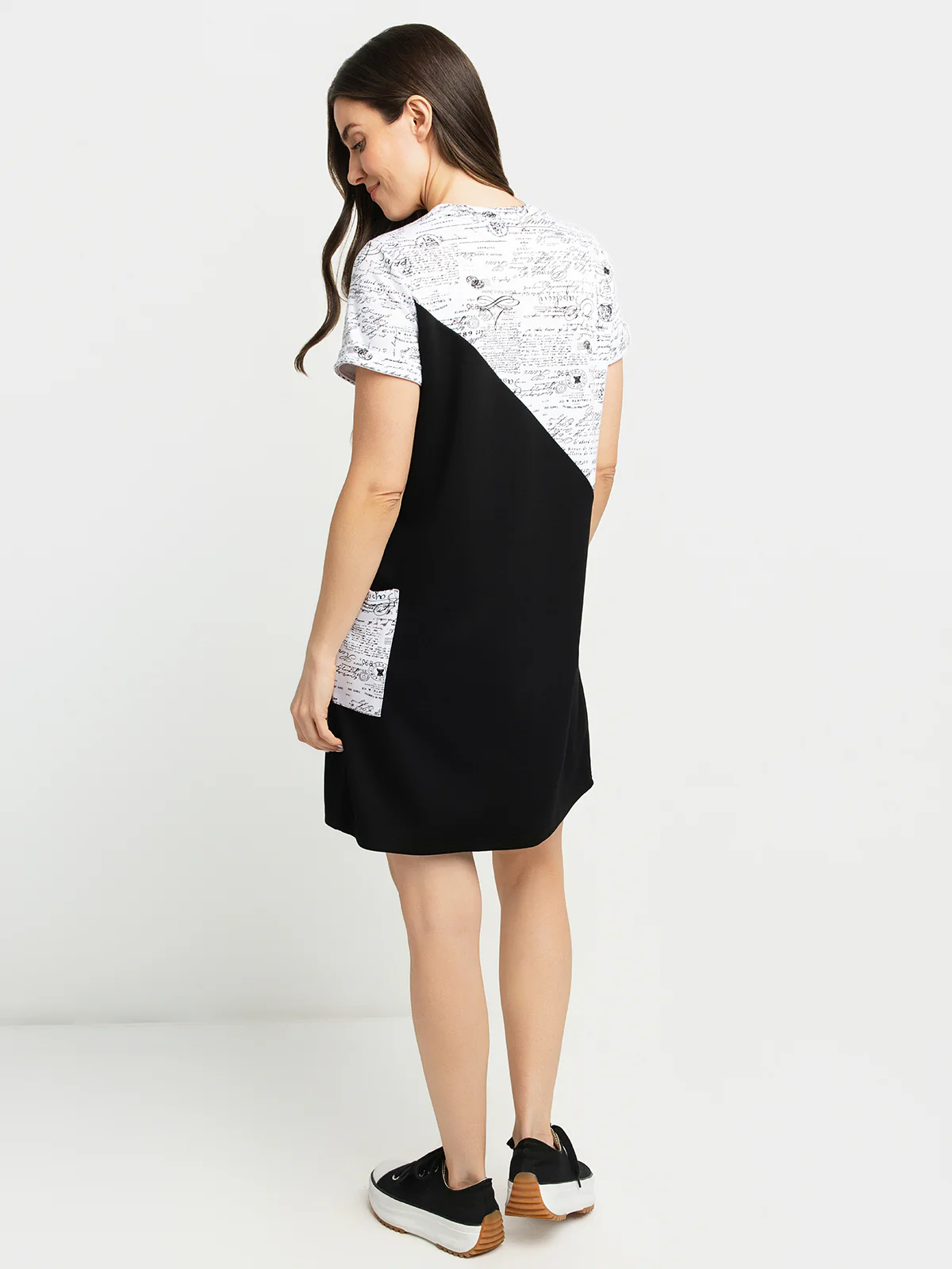 Robe midi en tricot - Image 3