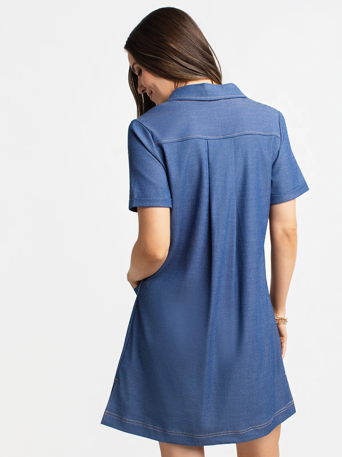 Robe midi en tricot - Image 3