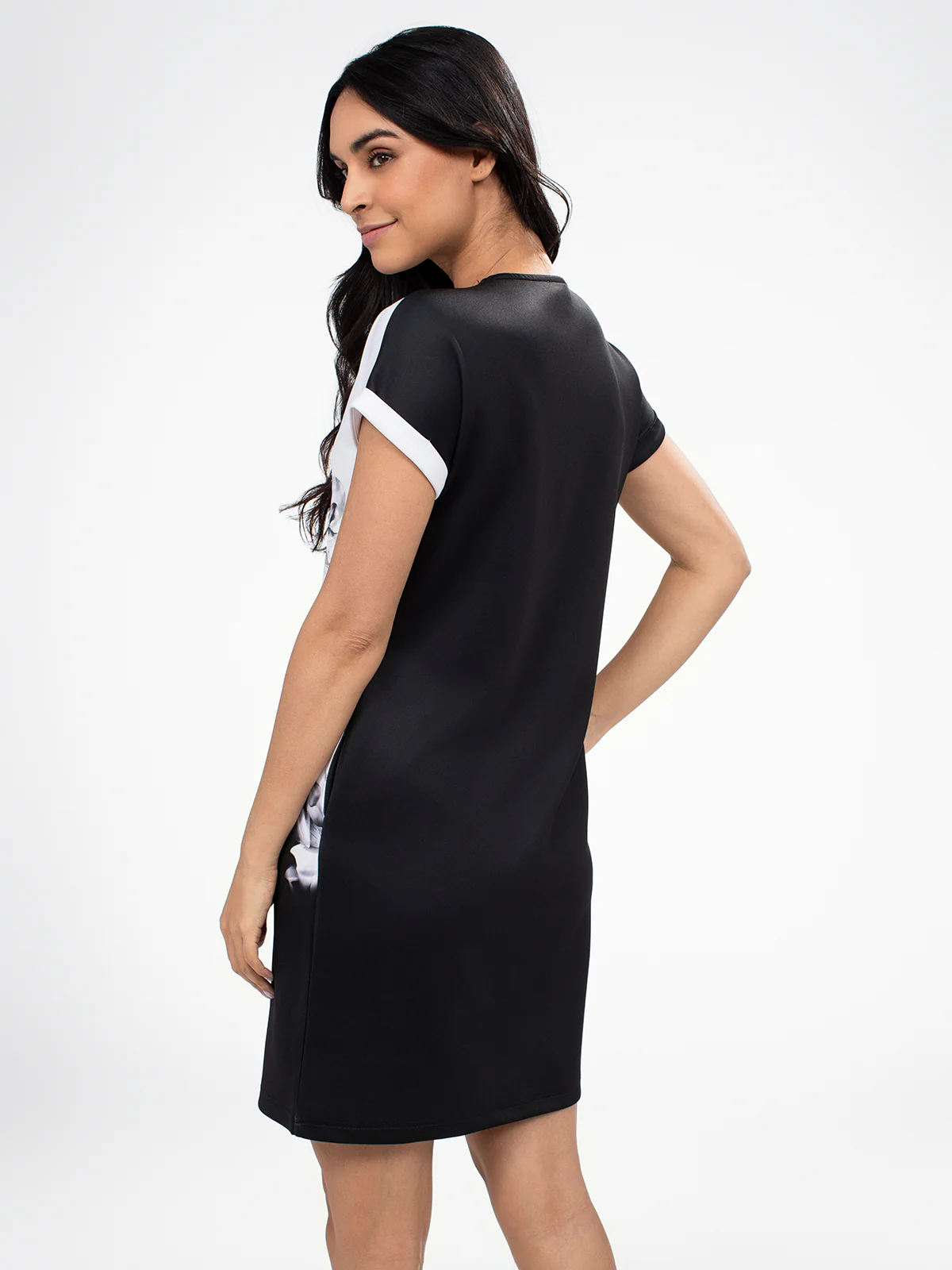 Robe midi ligne A en tricot - Image 6