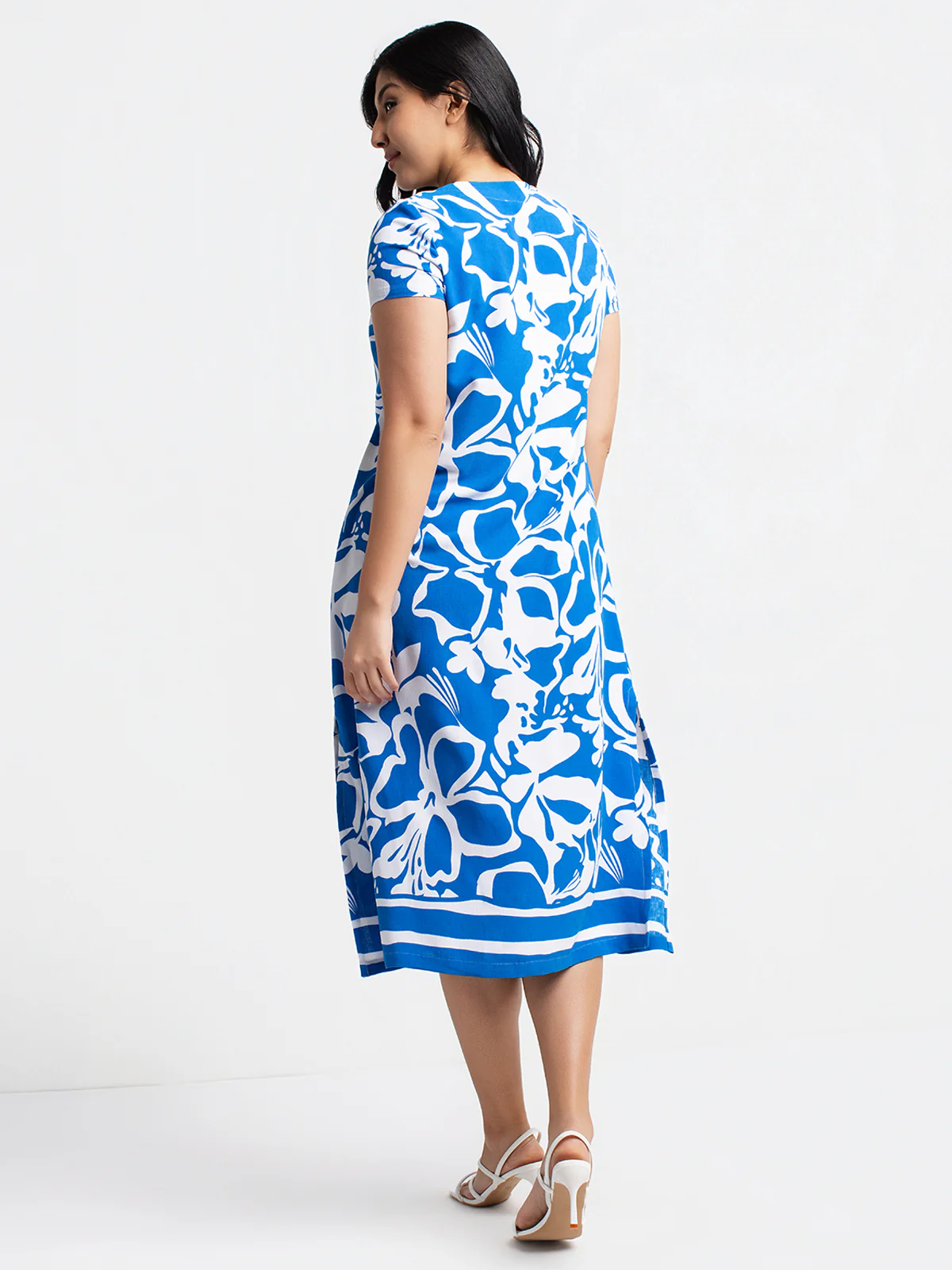 Robe midi ligne A - Image 3