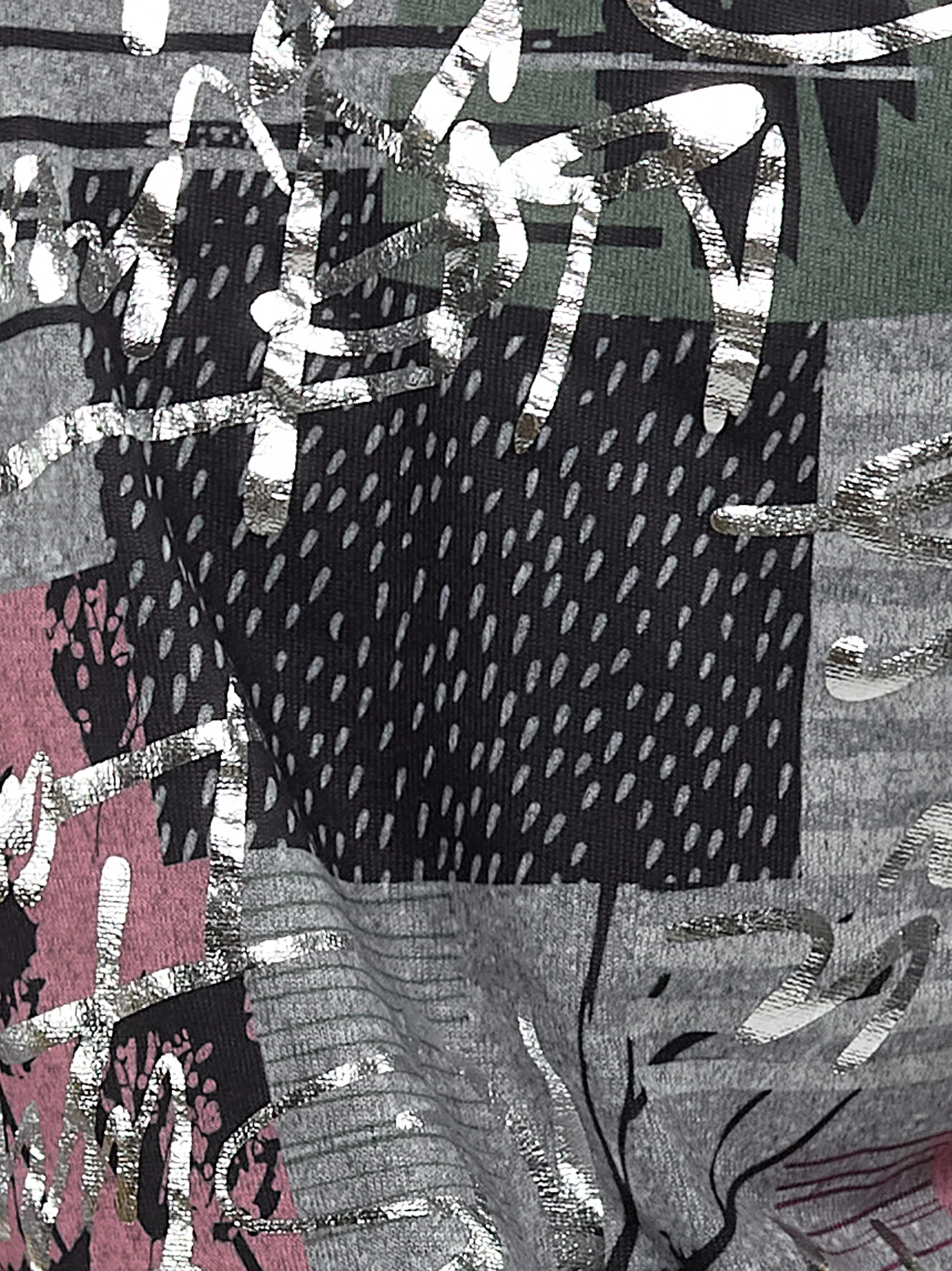 T-shirt semi-ajusté à manches 3/4 - Image 4