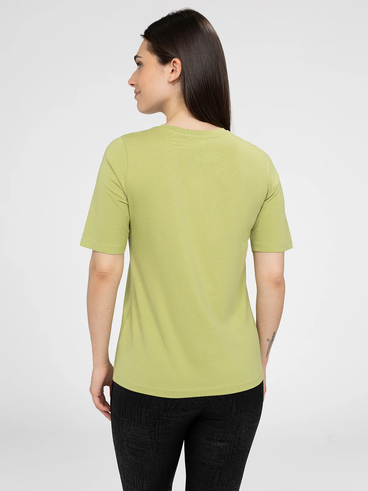 T-shirt semi-ajusté à manches 3/4 - Image 11