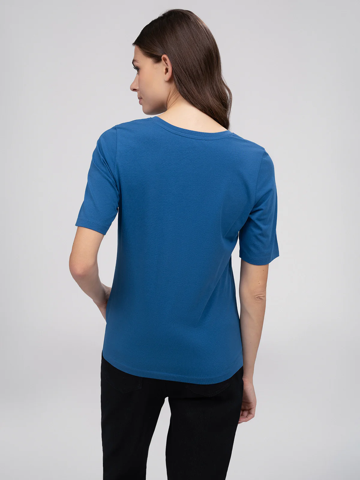 T-shirt semi-ajusté à manches 3/4 - Image 26