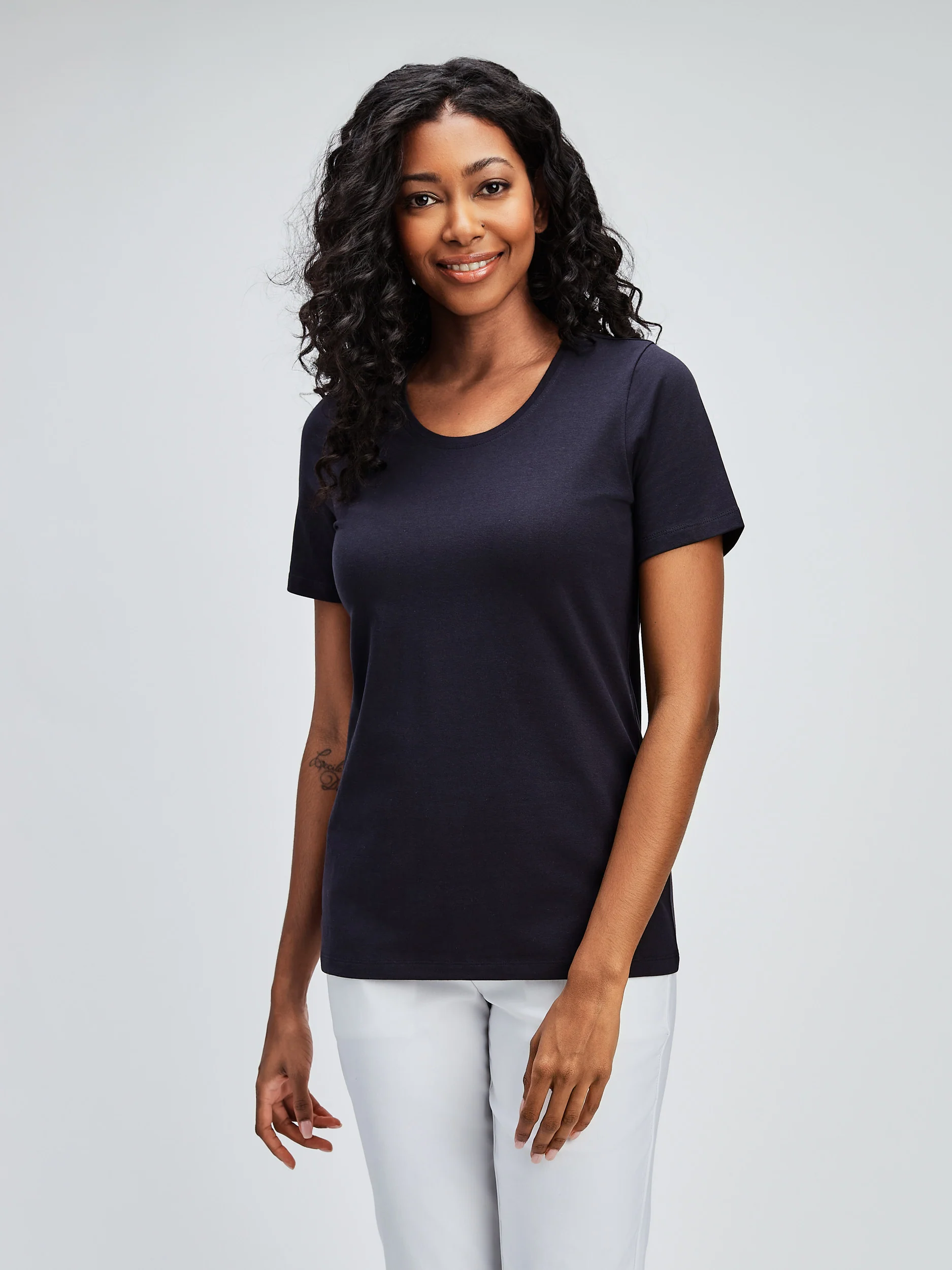 T-shirt semi-ajusté à manches courtes - Image 17