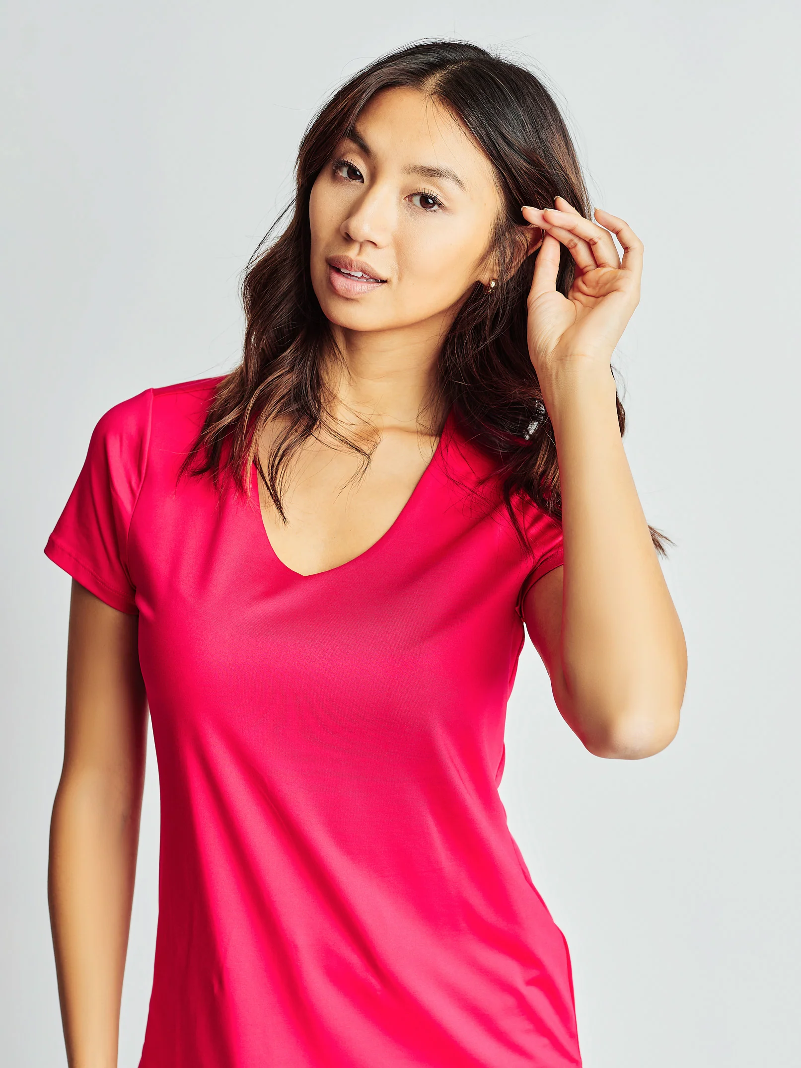 T-shirt semi-ajusté à manches courtes - Image 13