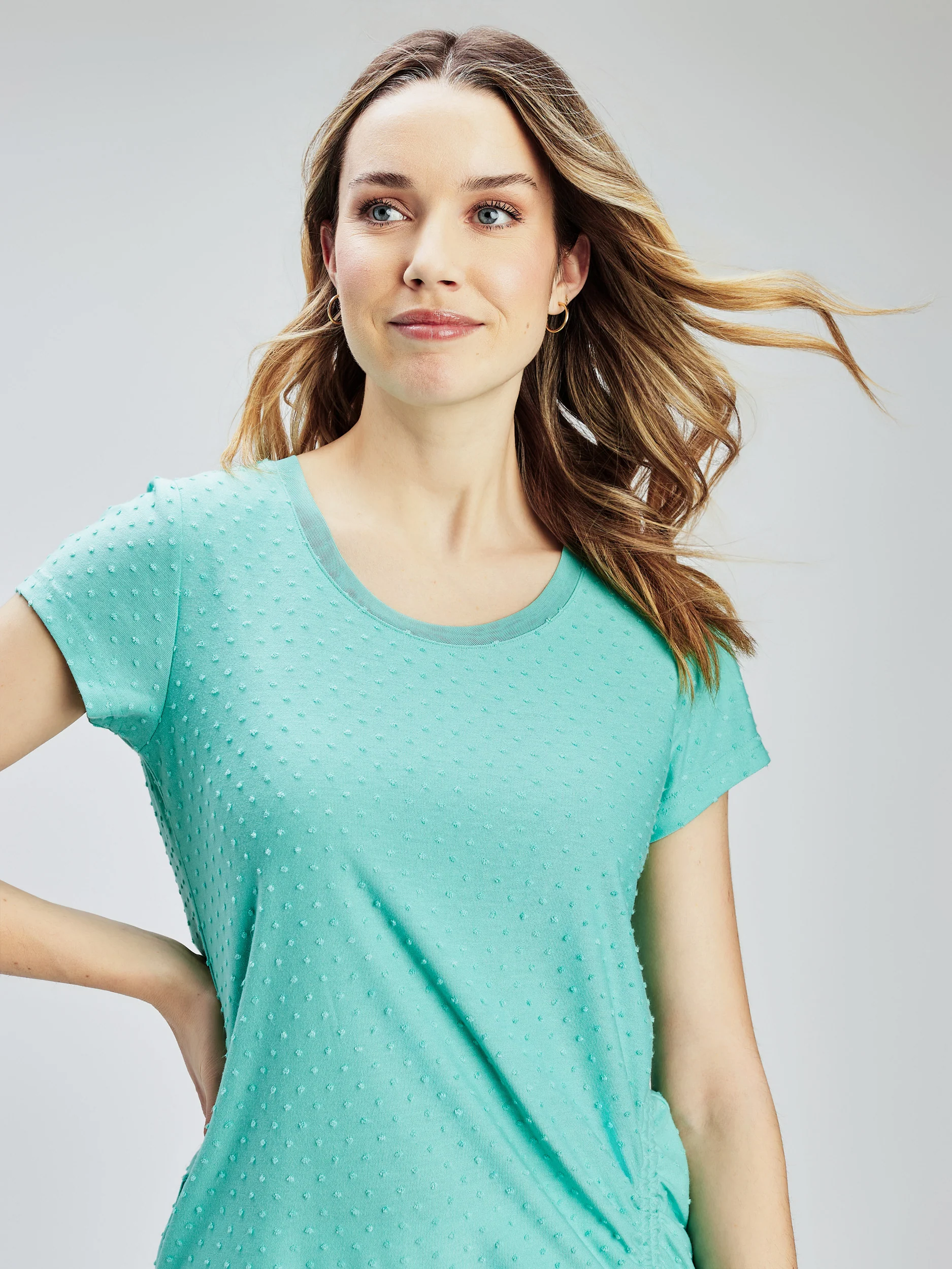 T-shirt semi-ajusté à manches courtes - Image 10