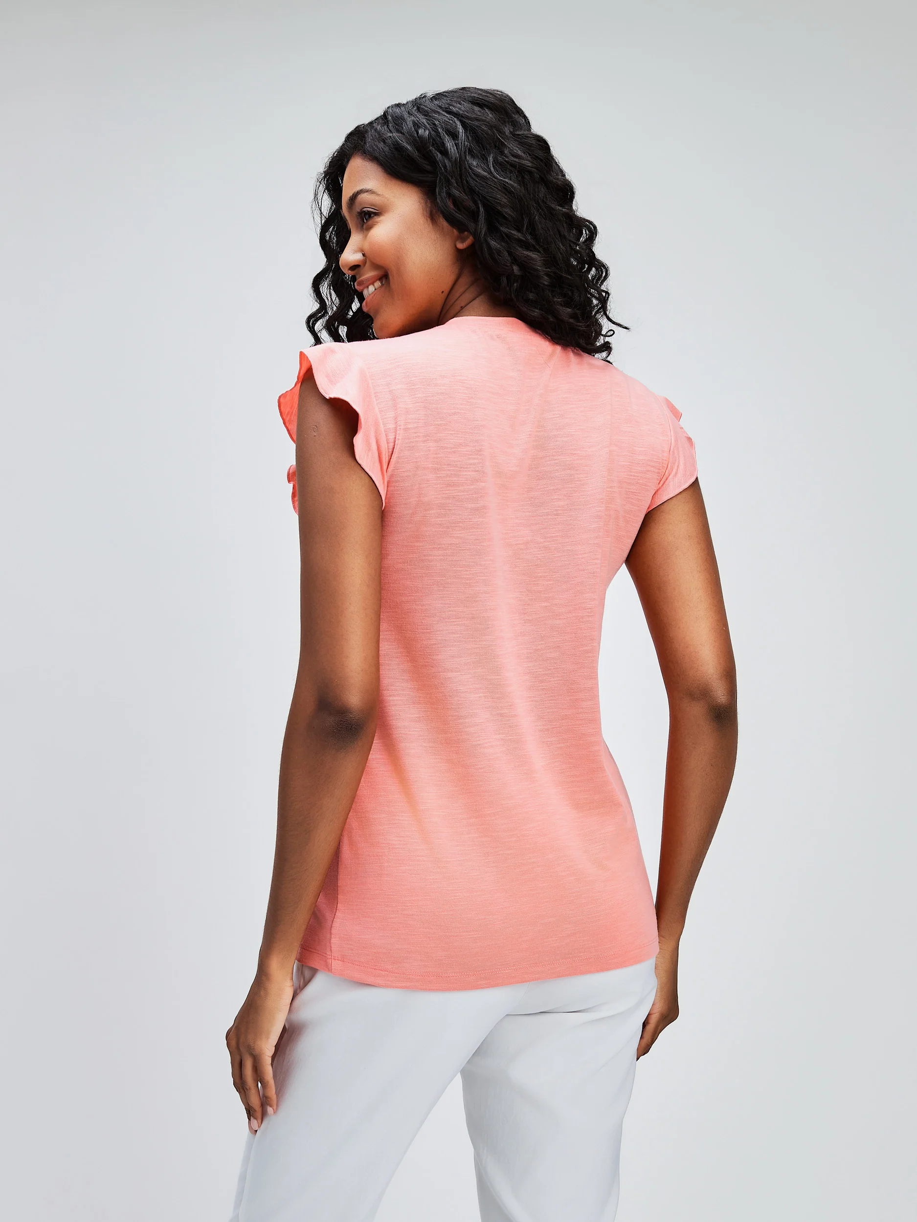 T-shirt semi-ajusté à manches courtes - Image 7