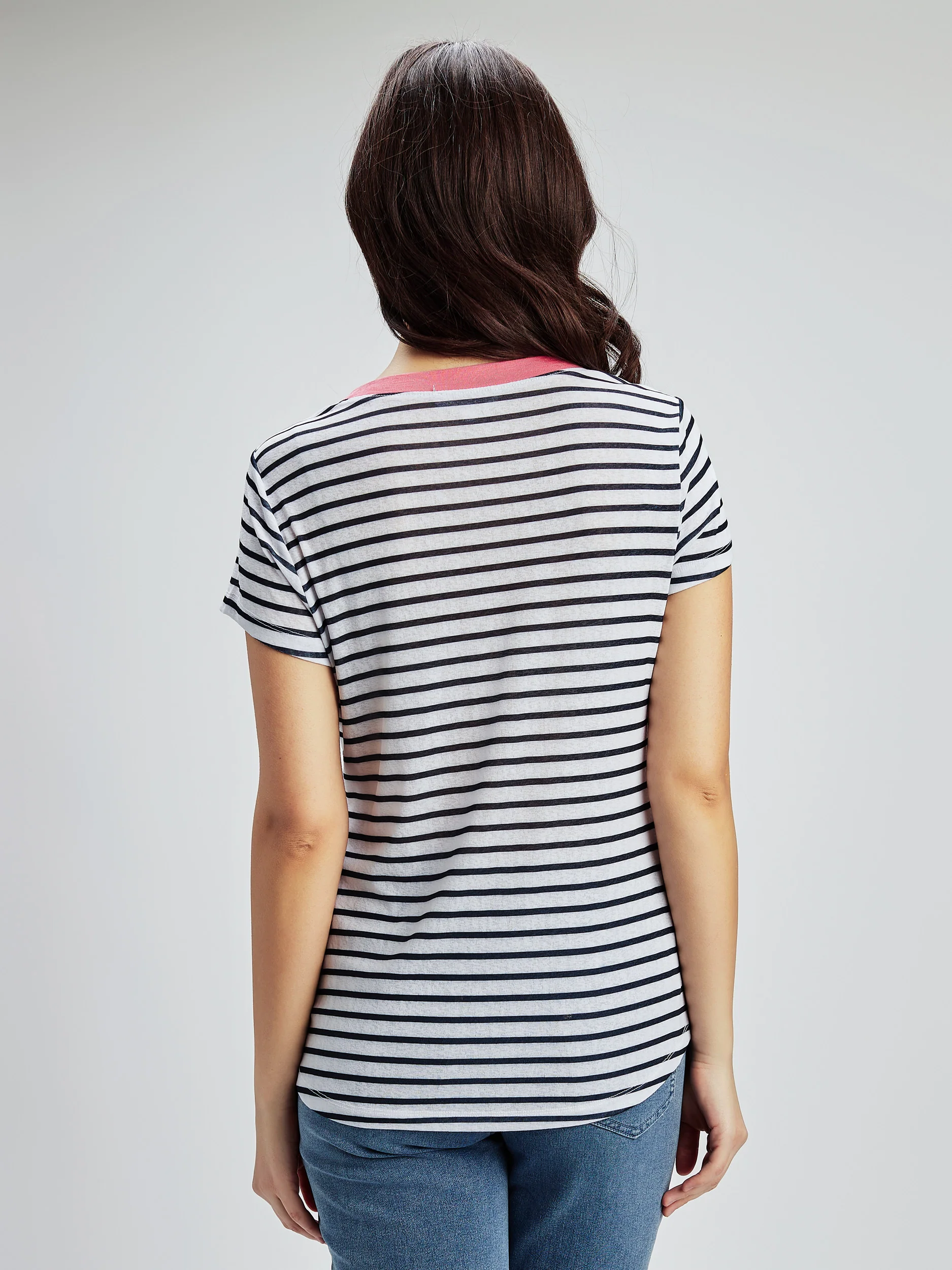 T-shirt semi-ajusté à manches courtes - Image 3