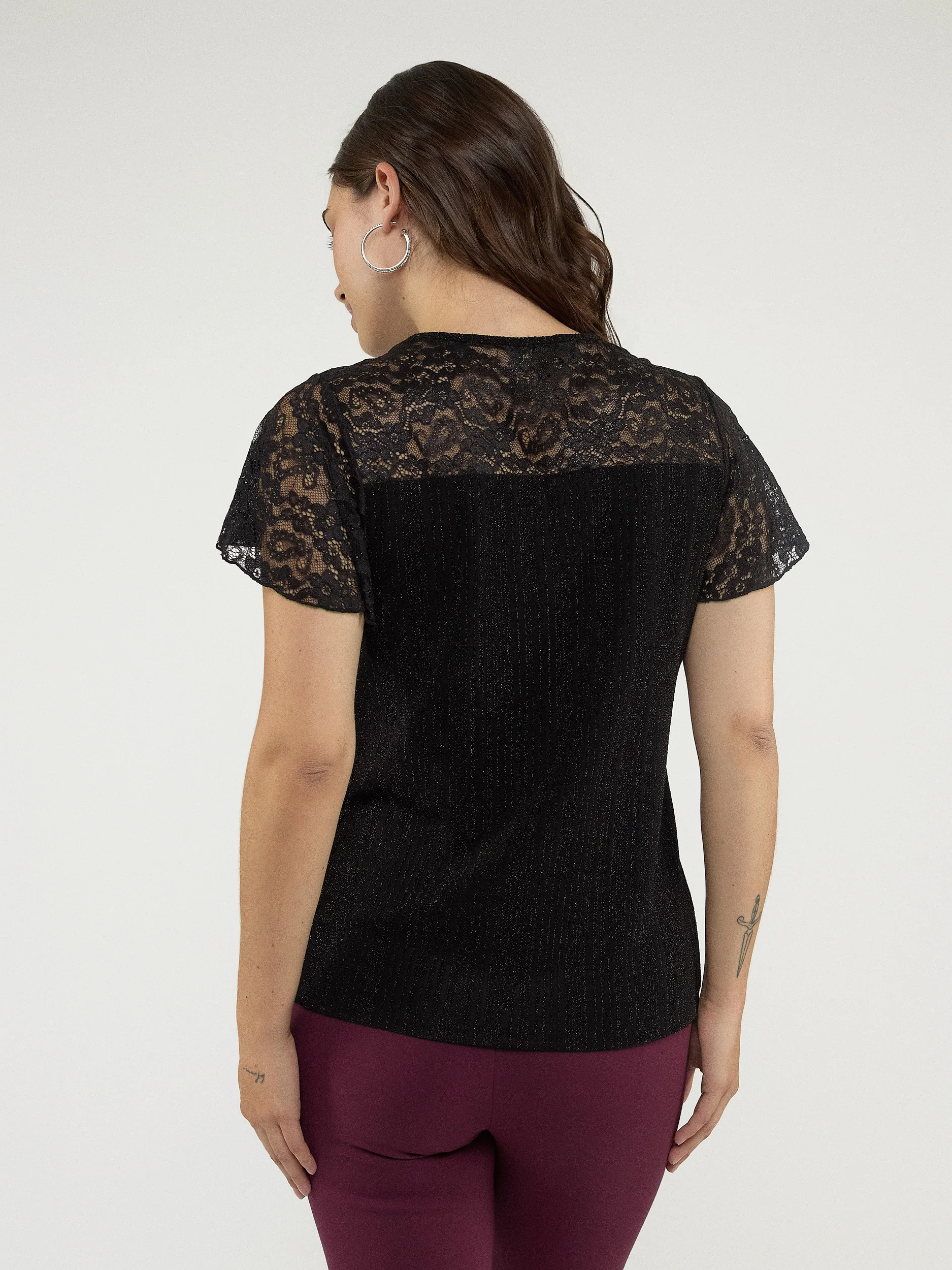 T-shirt semi-ajusté à manches courtes - Image 3