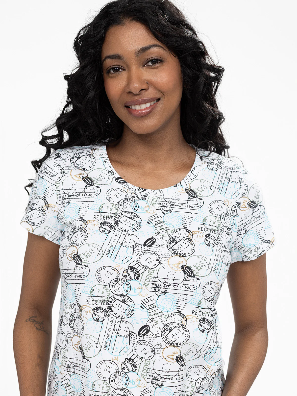 T-shirt semi-ajusté à manches courtes - Image 10