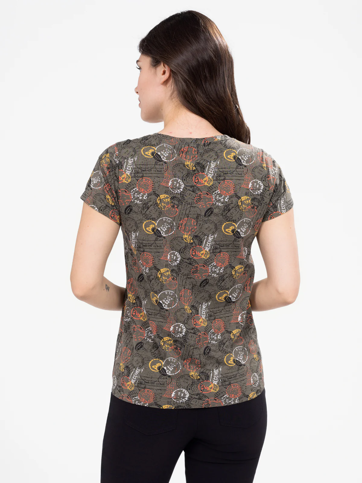 T-shirt semi-ajusté à manches courtes - Image 6