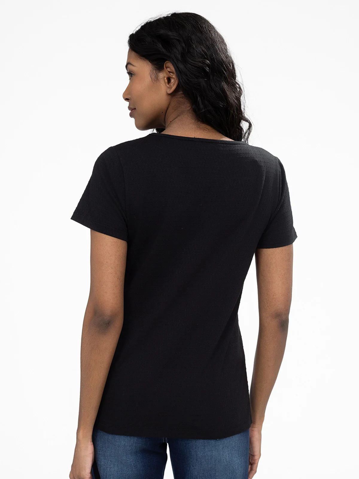 T-shirt semi-ajusté à manches courtes - Image 3