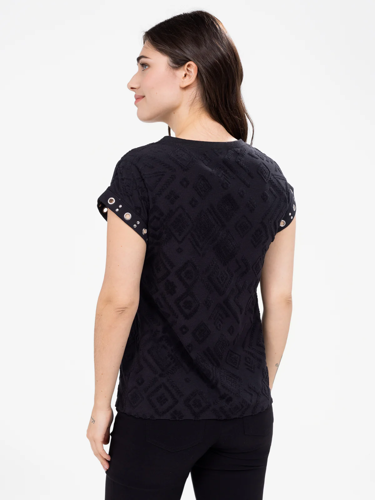 T-shirt semi-ajusté à manches courtes - Image 3