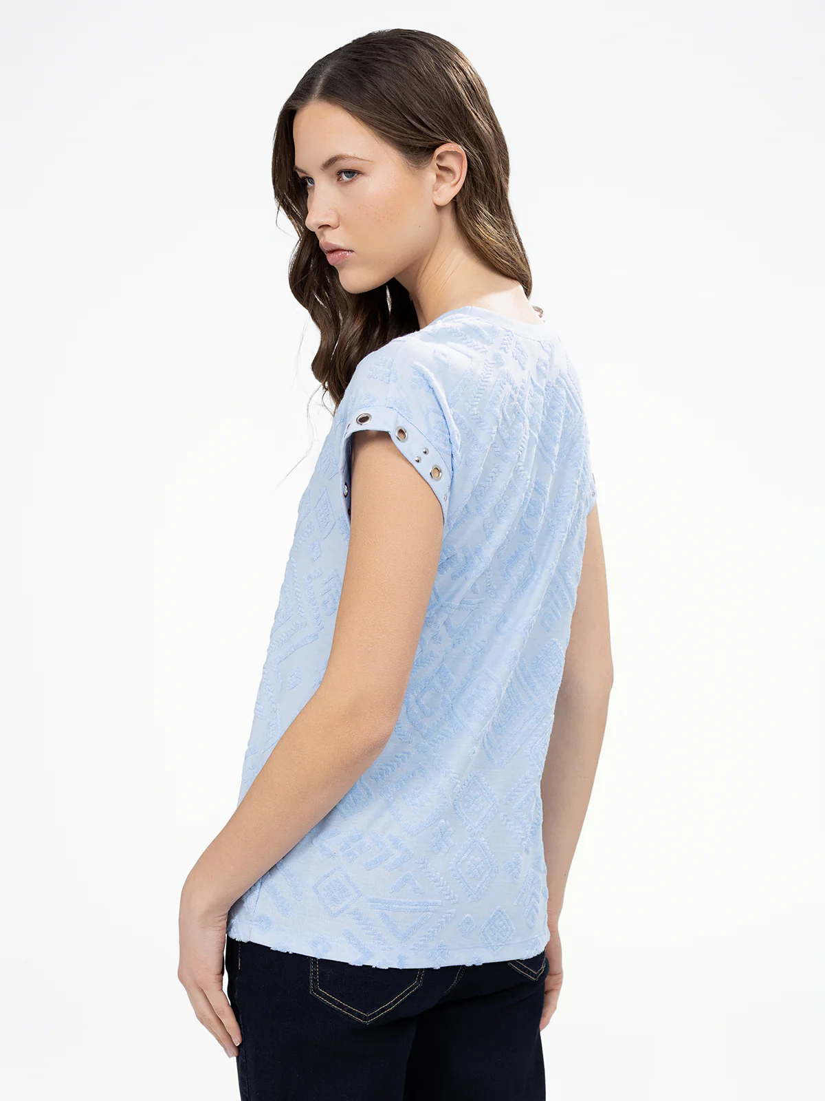 T-shirt semi-ajusté à manches courtes - Image 6
