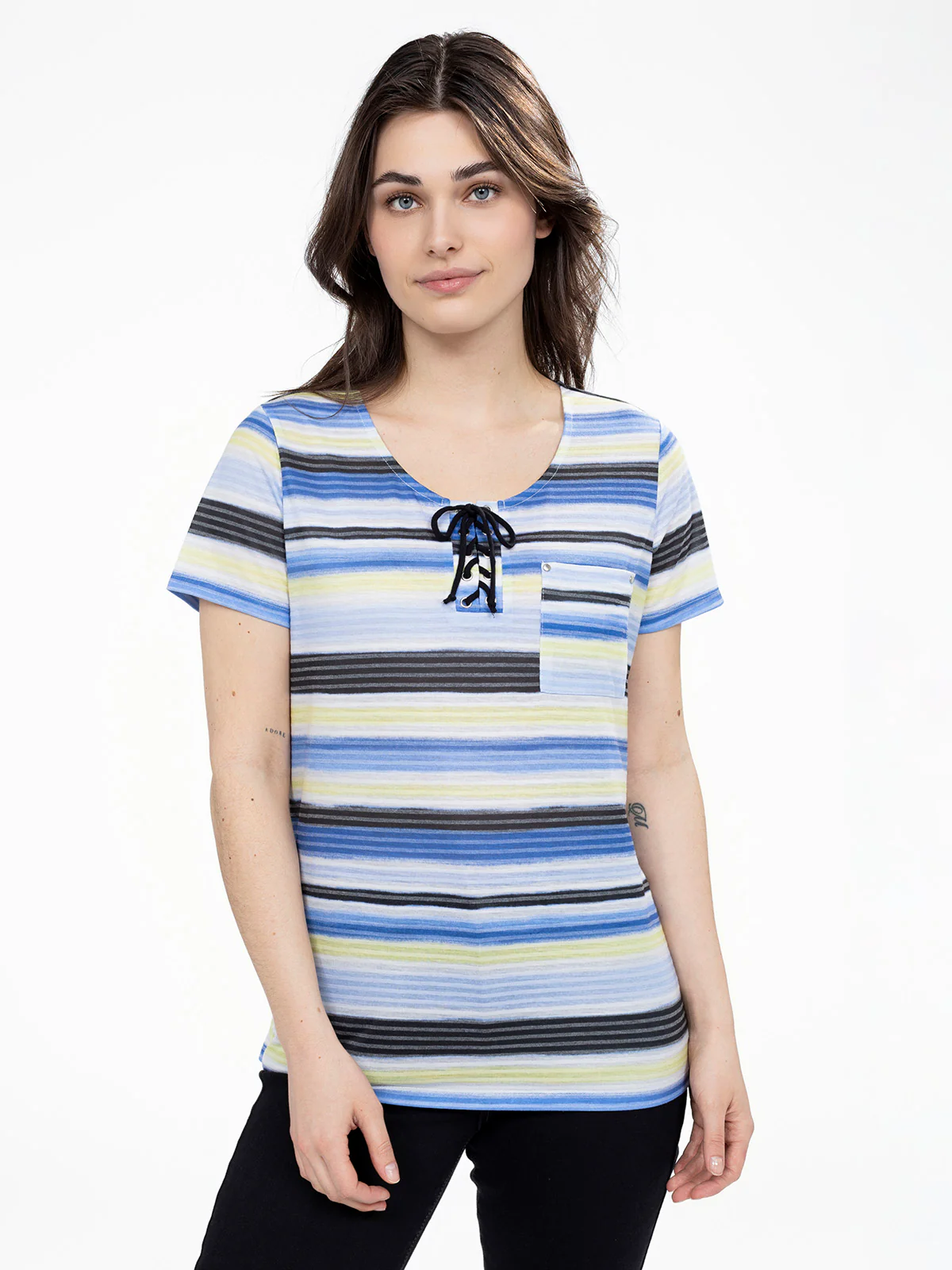 T-shirt semi-ajusté à manches courtes - Image 4