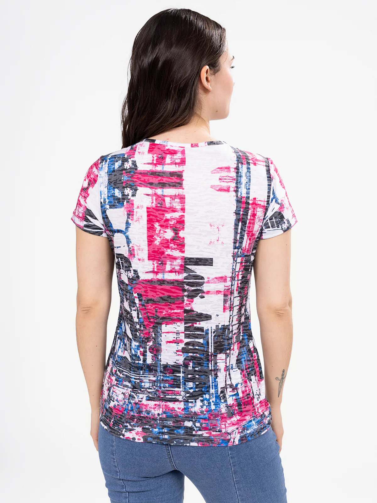 T-shirt semi-ajusté à manches courtes - Image 3