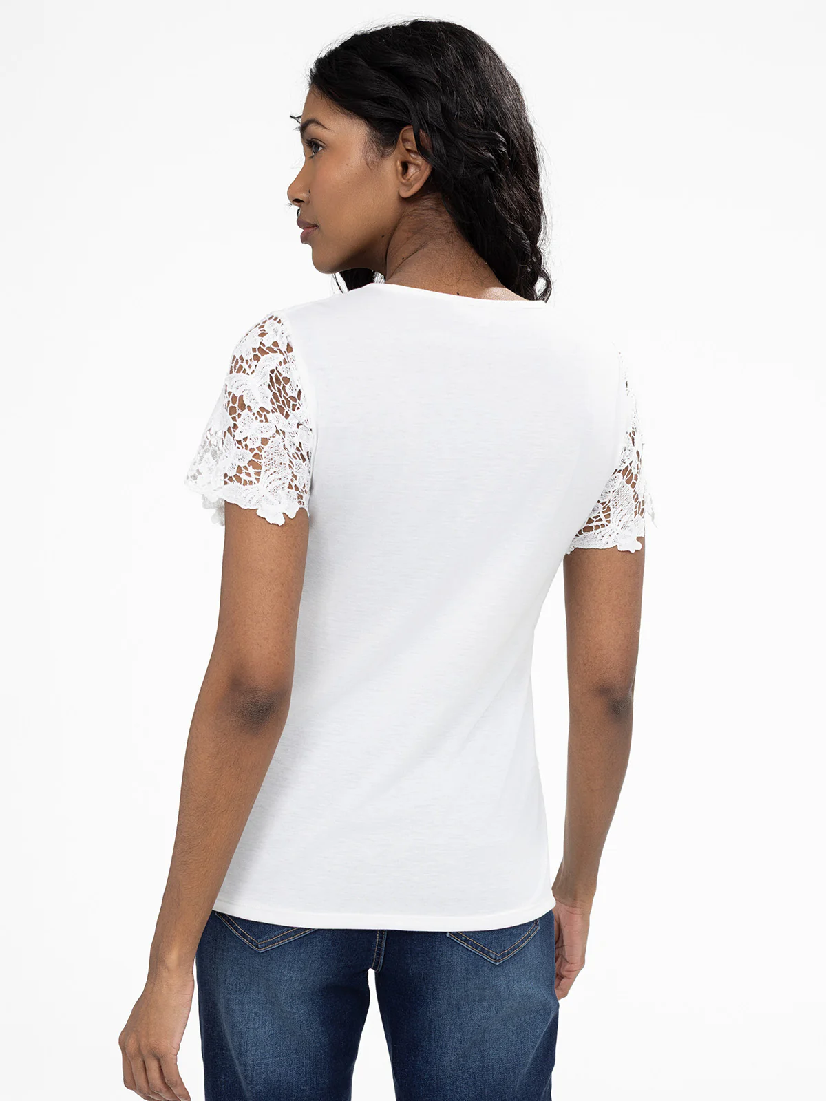 T-shirt semi-ajusté à manches courtes - Image 3