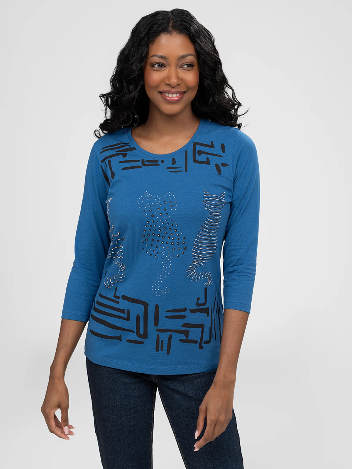 T-shirt semi-ajusté à manches courtes - Image 12
