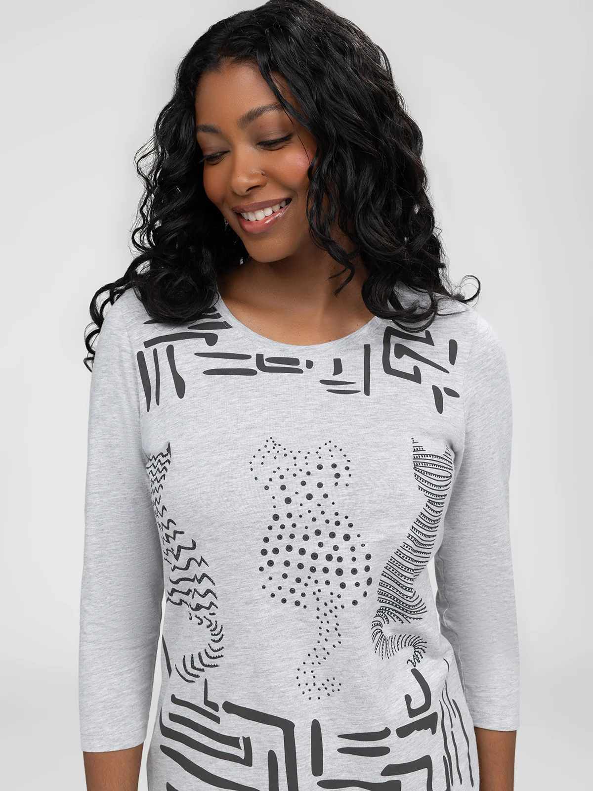 T-shirt semi-ajusté à manches courtes - Image 17